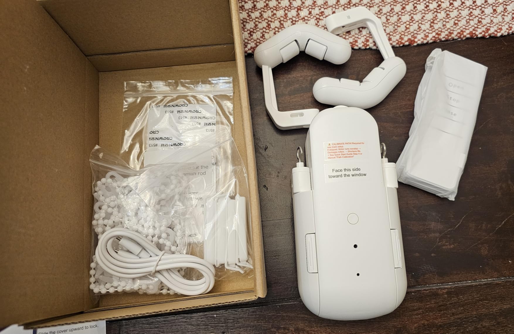 Automatic Curtain Opener Smart Motorized: 2-Pack Heavy Duty 20KG Load Electric Curtain Robot with Remote for Bedroom Living Room, 6-Month Battery for Home/Office/Nursery, No WiFi Needed customer photo 1