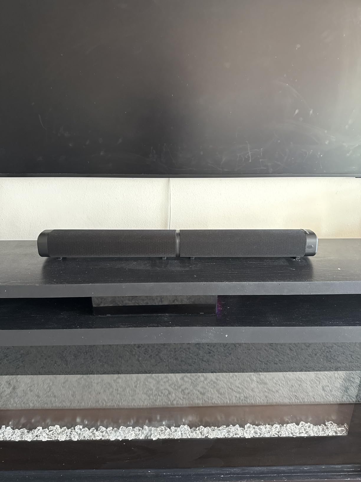 Sound Bar for Smart TV, 100W Sound Bar with 3 Dynamic RGB Lights,Bluetooth 5.3, ARC/Opt/AUX Connect, Dynamic Volume 3 Equalizer Modes,2 in 1 Detachable Soundbar for TV/PC/Gaming/Projectors customer photo 1