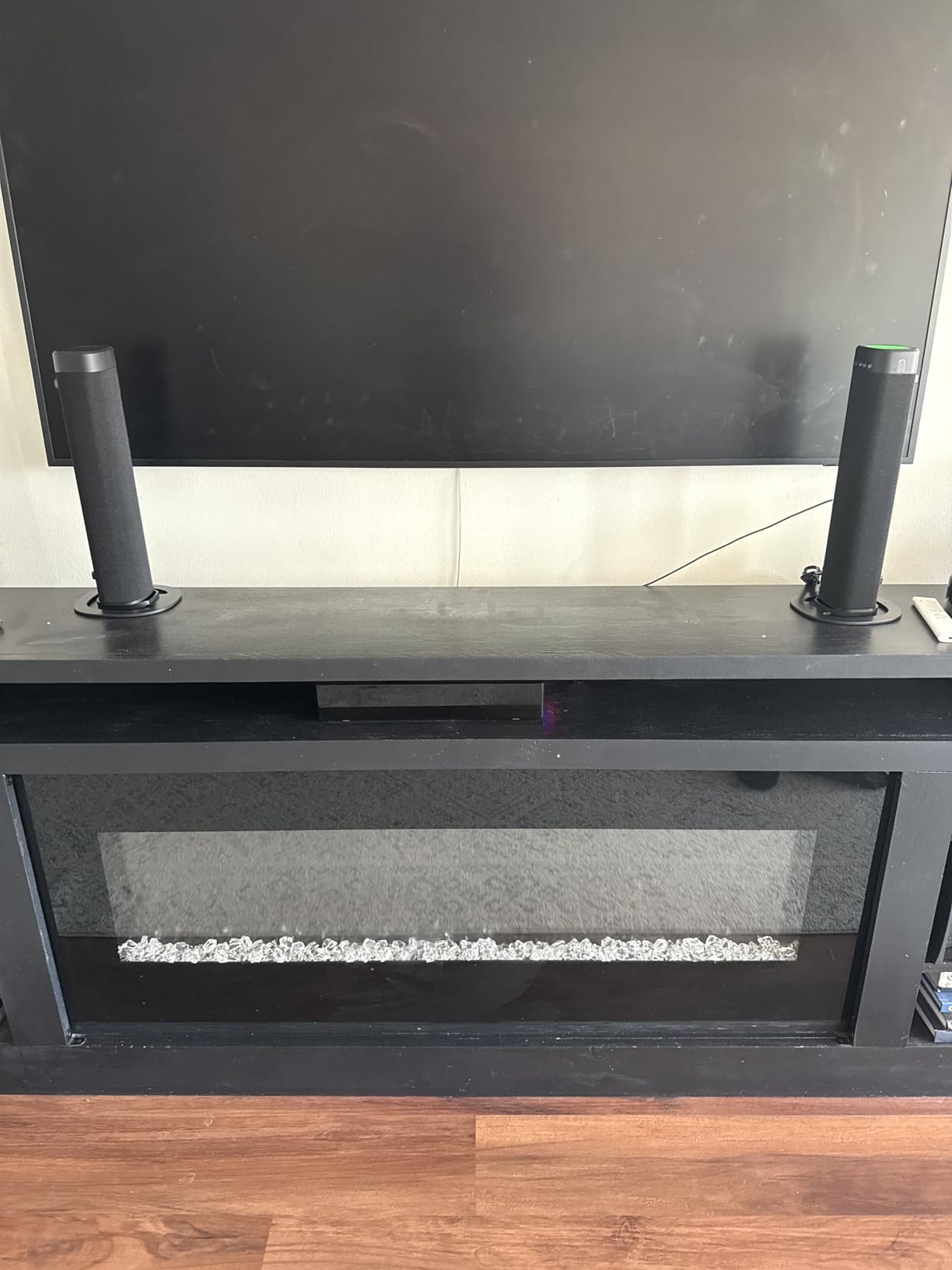 Sound Bar for Smart TV, 100W Sound Bar with 3 Dynamic RGB Lights,Bluetooth 5.3, ARC/Opt/AUX Connect, Dynamic Volume 3 Equalizer Modes,2 in 1 Detachable Soundbar for TV/PC/Gaming/Projectors customer photo 2