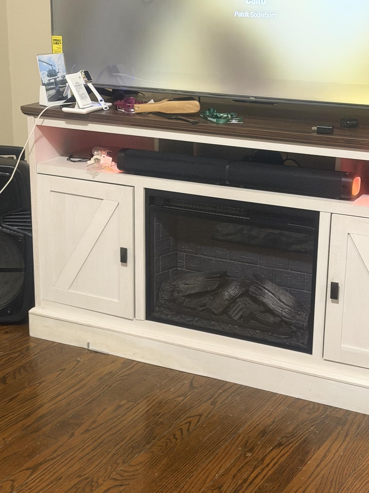 Sound Bar for Smart TV, 100W Sound Bar with 3 Dynamic RGB Lights,Bluetooth 5.3, ARC/Opt/AUX Connect, Dynamic Volume 3 Equalizer Modes,2 in 1 Detachable Soundbar for TV/PC/Gaming/Projectors customer photo 3