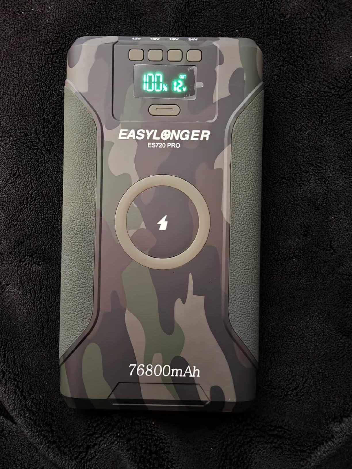 EASYLONGER ES720 PRO CPAP Battery Pack, 276Wh CPAP Power Supply for Camping, Emergency, Battery Backup for ResMed AirSense 11/10, AirCurve 11/10, AirMini, Luna TravelPAP, Philips DreamStation customer photo 1