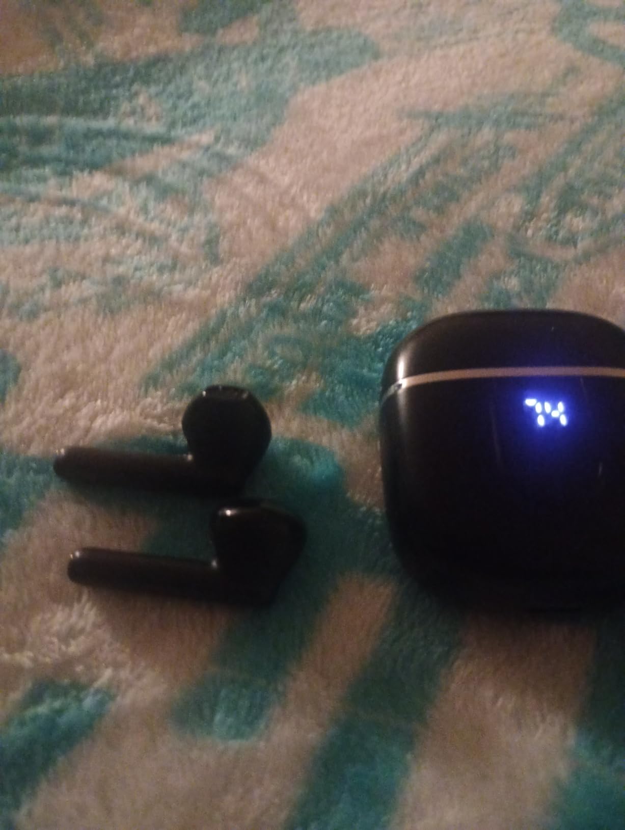 Wireless Earbuds, Bluetooth 5.4 Headphones with 3D Bass Stereo Sound, 40H In-Ear Buds with 4 ENC Noise Cancelling Mic customer photo 1