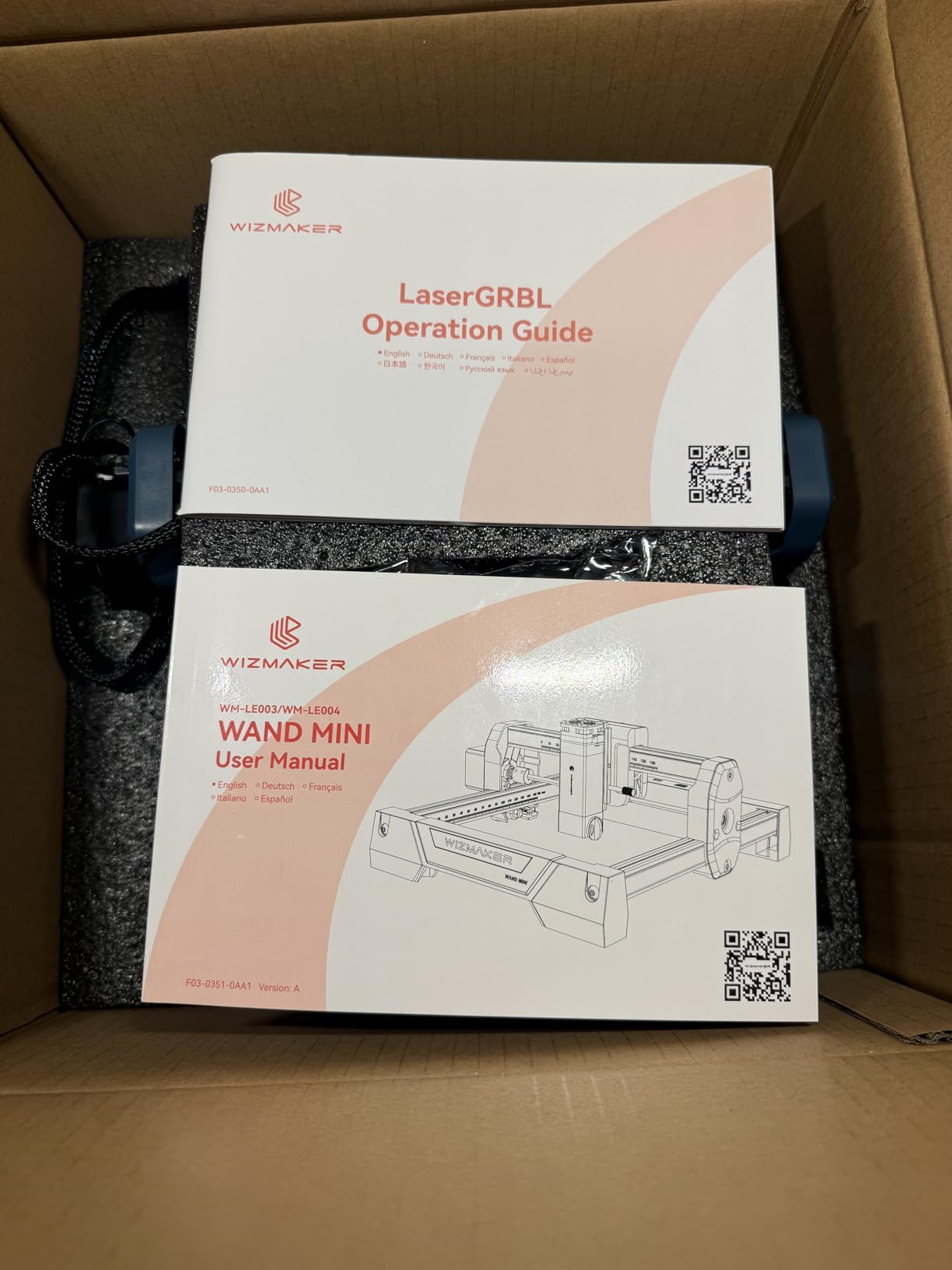 WIZMAKER Laser Engraver Machine, 2.5W Metal Laser Engraver, 0.04mm Spot Size with A Carving Speed of 12000 mm/min customer photo 1