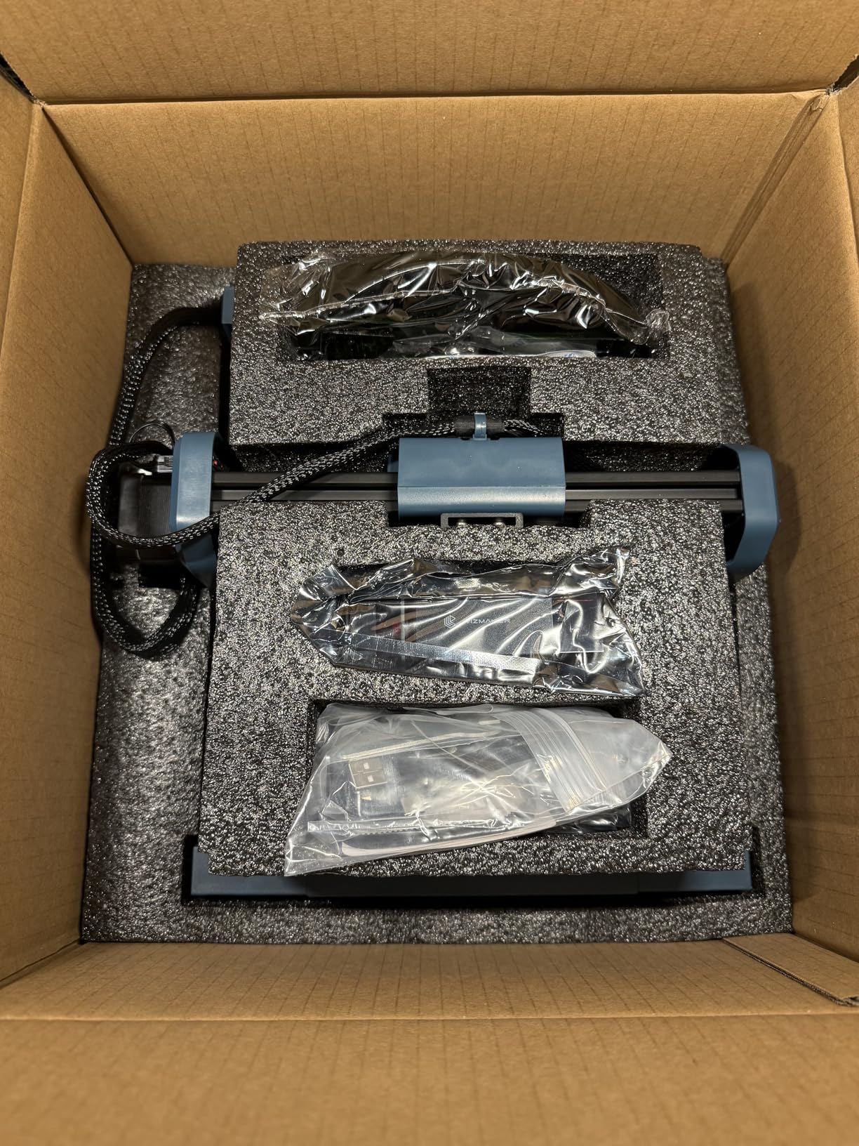 WIZMAKER Laser Engraver Machine, 2.5W Metal Laser Engraver, 0.04mm Spot Size with A Carving Speed of 12000 mm/min customer photo 2