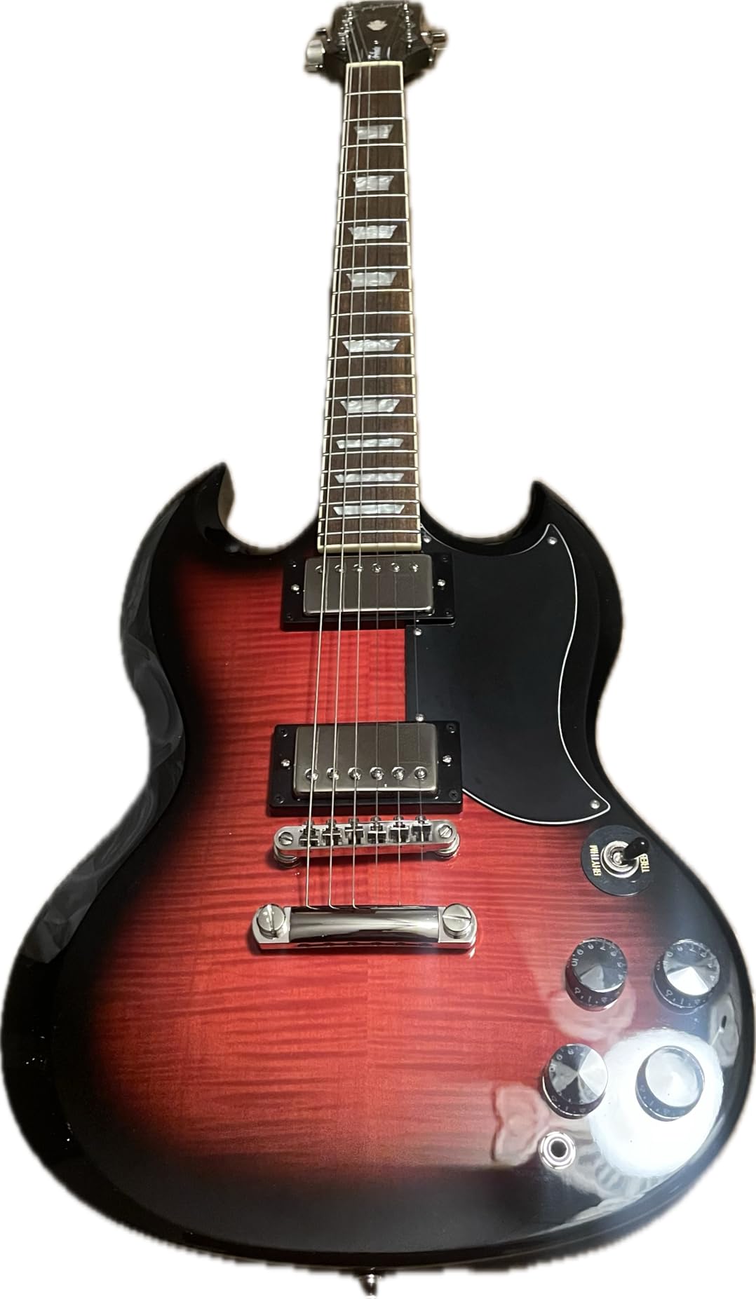 SG Tribute Plus, Ebony Burst customer photo 1