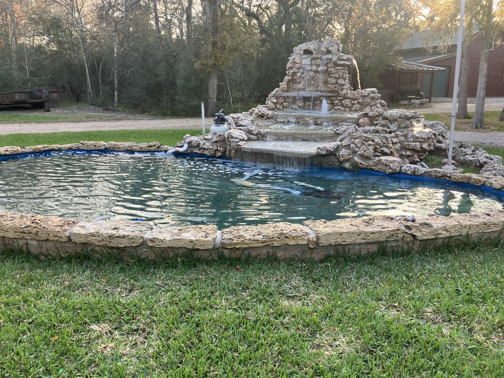 AQUASTRONG Sand Filter Pump for Above Ground Pool, 14in, 2/3 HP 3000 GPH with Timer customer photo 1