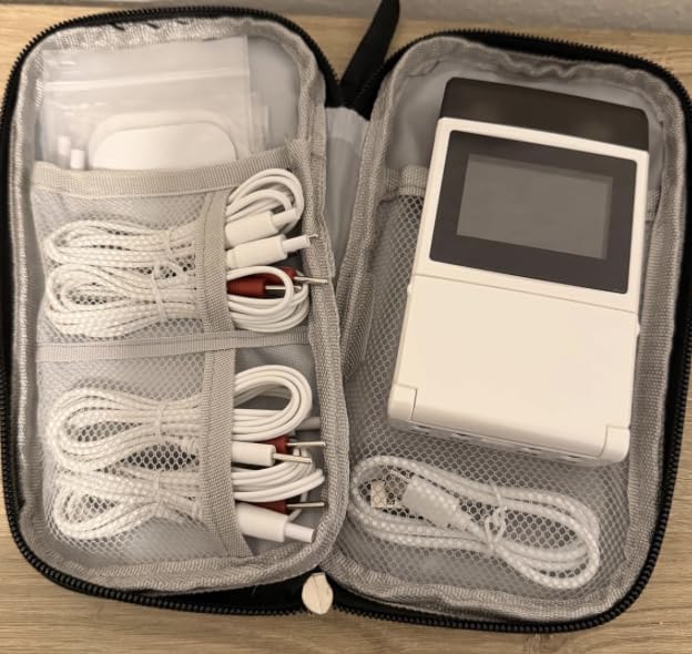 TENS Unit EMS Muscle Stimulator for Pain Relief, 4-in-1 TENS & EMS & Relax & DIY, 4-Channel 60 Modes 30 Intensity with Upgraded Color Screen for Back, Neck, Shoulder, Sciatica customer photo 1