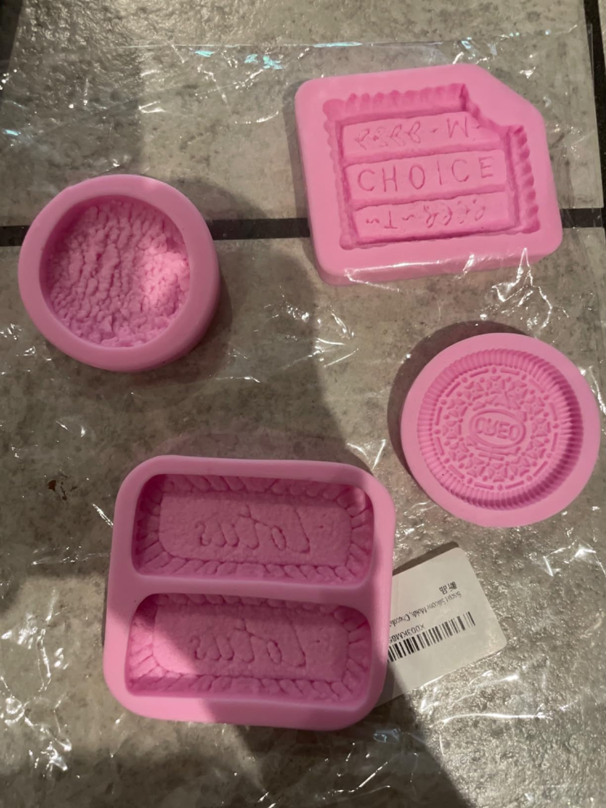 Juome 2 Pack 3D Mango Shape Cake Mold - 8 Cavity Fruit Pudding Mango Silicone Molds for Baking Pastry, Ice Cream, Mousse Cake Decoration Mould Supplies customer photo 1