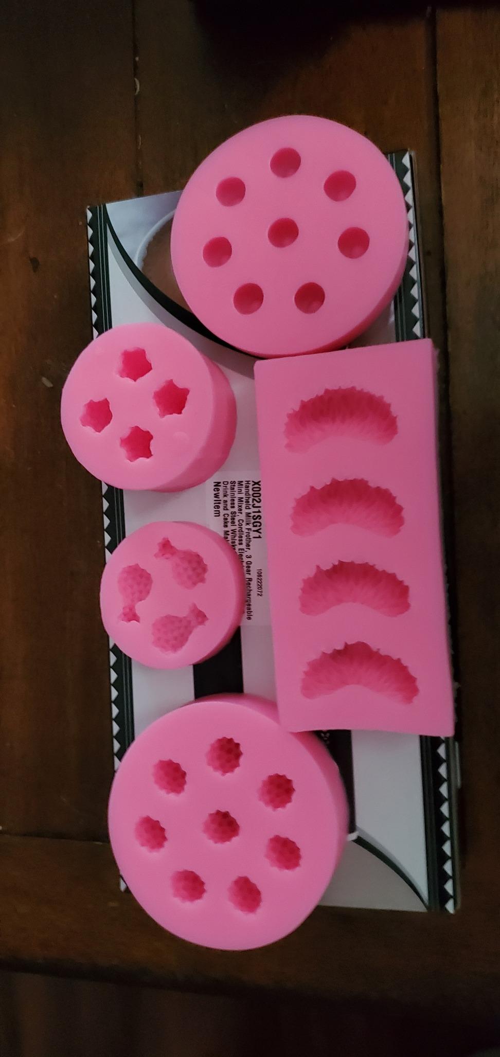 Juome 2 Pack 3D Mango Shape Cake Mold - 8 Cavity Fruit Pudding Mango Silicone Molds for Baking Pastry, Ice Cream, Mousse Cake Decoration Mould Supplies customer photo 2