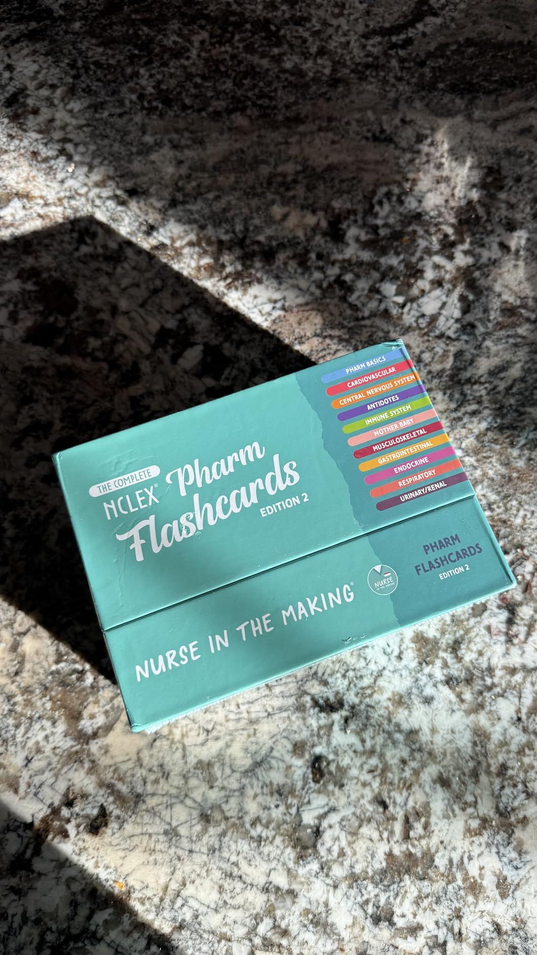 Pharmacology Flashcards - Nurse In The Making - 150+ Nursing School Medication Cards for NCLEX, ATI & HESI Prep - Drug Classes, Side Effects & Study Tips for RN & LPN Students customer photo 1