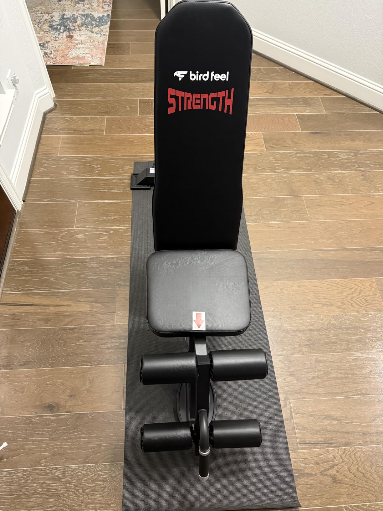 Commercial Adjustable Weight Bench, 1800LBS Heavy Duty Workout Bench for Home Gym Strength Training, Removable Leg Holder for Flat/Incline/Decline Sit Up & Full Body Workout customer photo 2