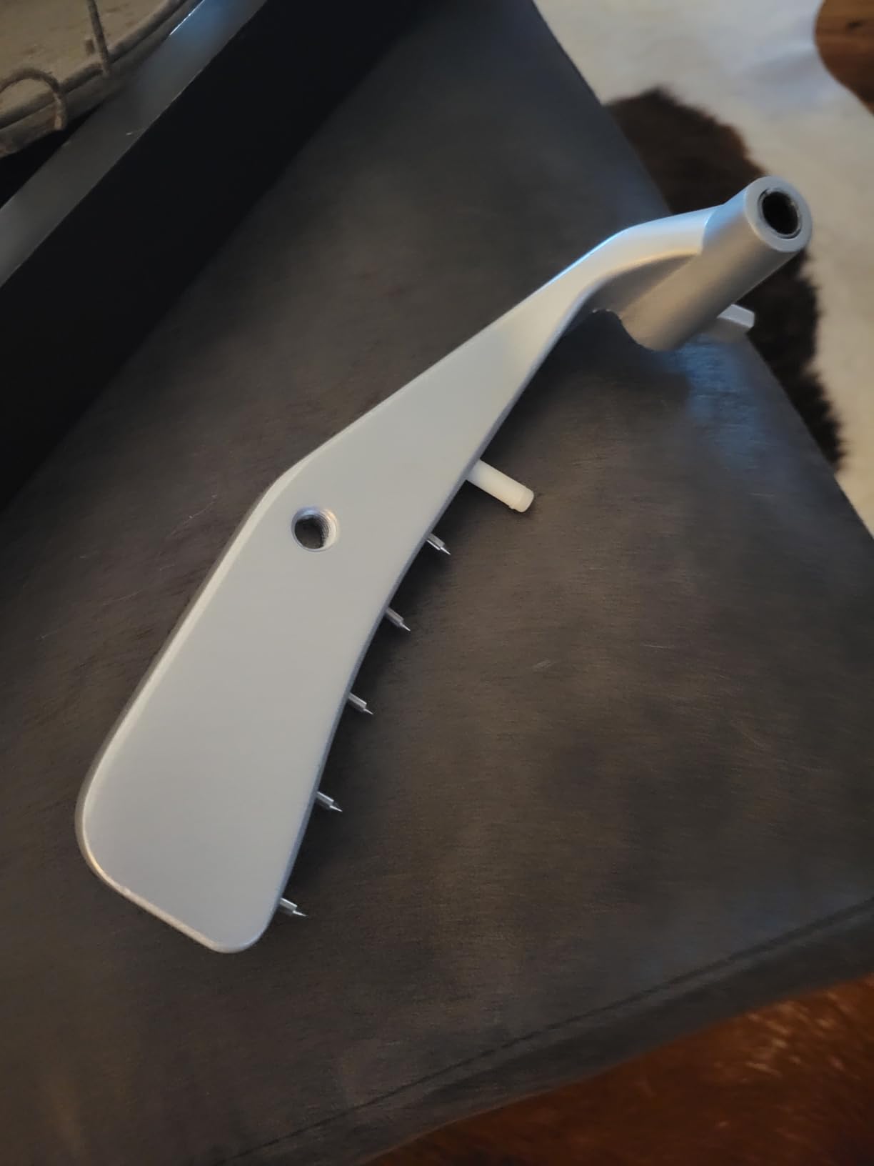 VEVOR Commercial Meat Slicer, 320W Electric Deli Slicer Machine with 10 inch SUS420 Blade, 0-0.4 inch Adjustable Thickness, for Frozen Meat, Ham, Baguett, Steak customer photo 1