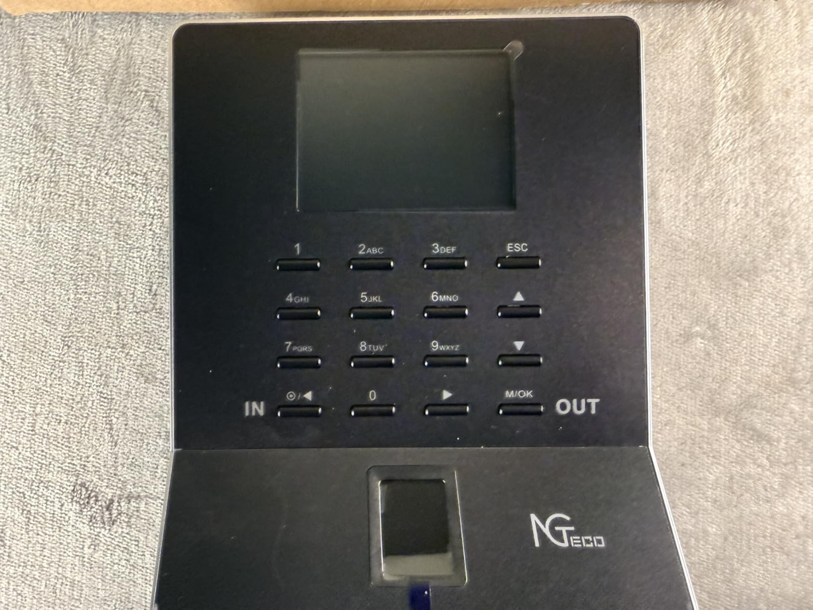 NGTeco APP Time Clock, Fingerprint & PIN Times Clock for Small Business, Biometric Clocks in Machine for Employees with iOS/Android App, No Monthly Fee, 2.4GHz WiFi, Black customer photo 2