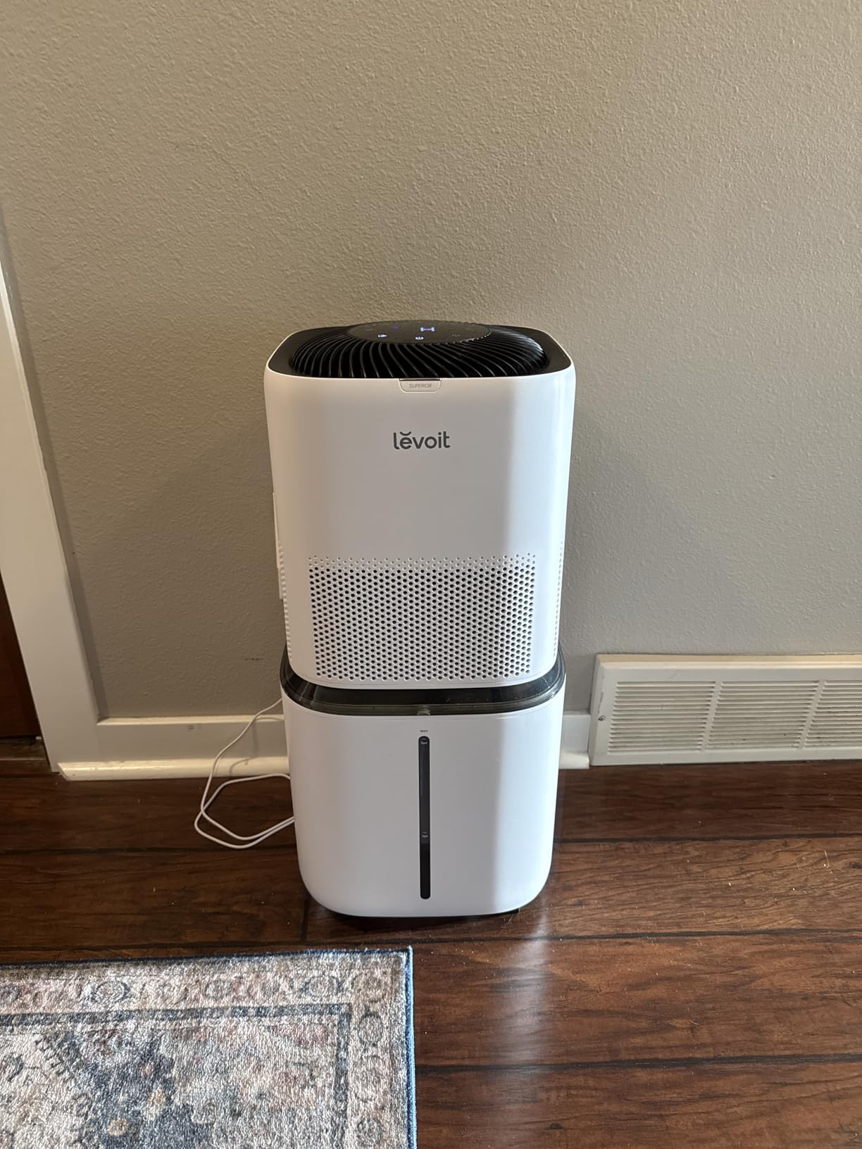 LEVOIT Superior 6000S Smart Evaporative Humidifiers for Home Whole House up to 3000ft², 23L, Last 72-Hour, Premium Filter, Dry Mode, Wheels & Water Fill Hose, Foldable Storage, Sleep Mode, New Edition customer photo 2