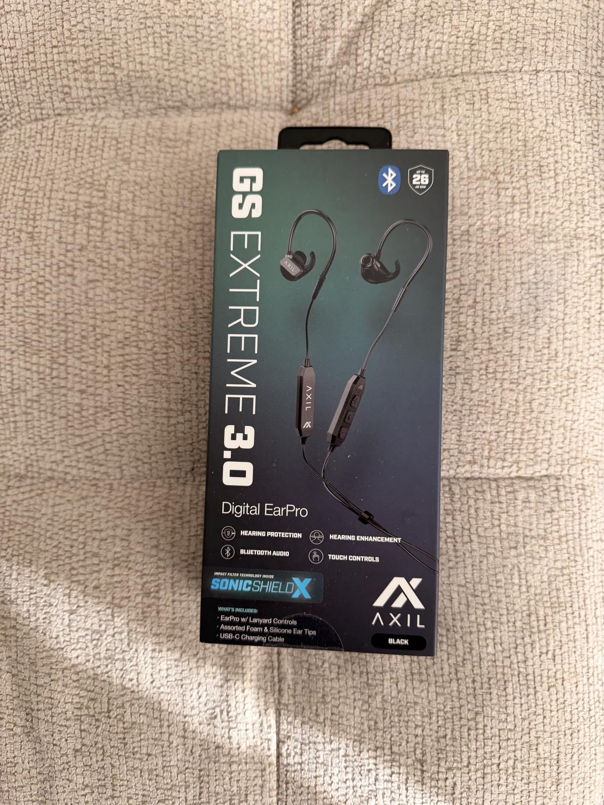 AXIL GS Extreme 3.0 Shooting Ear Protection - Bluetooth Earbuds - 5X Hearing Protection customer photo 1