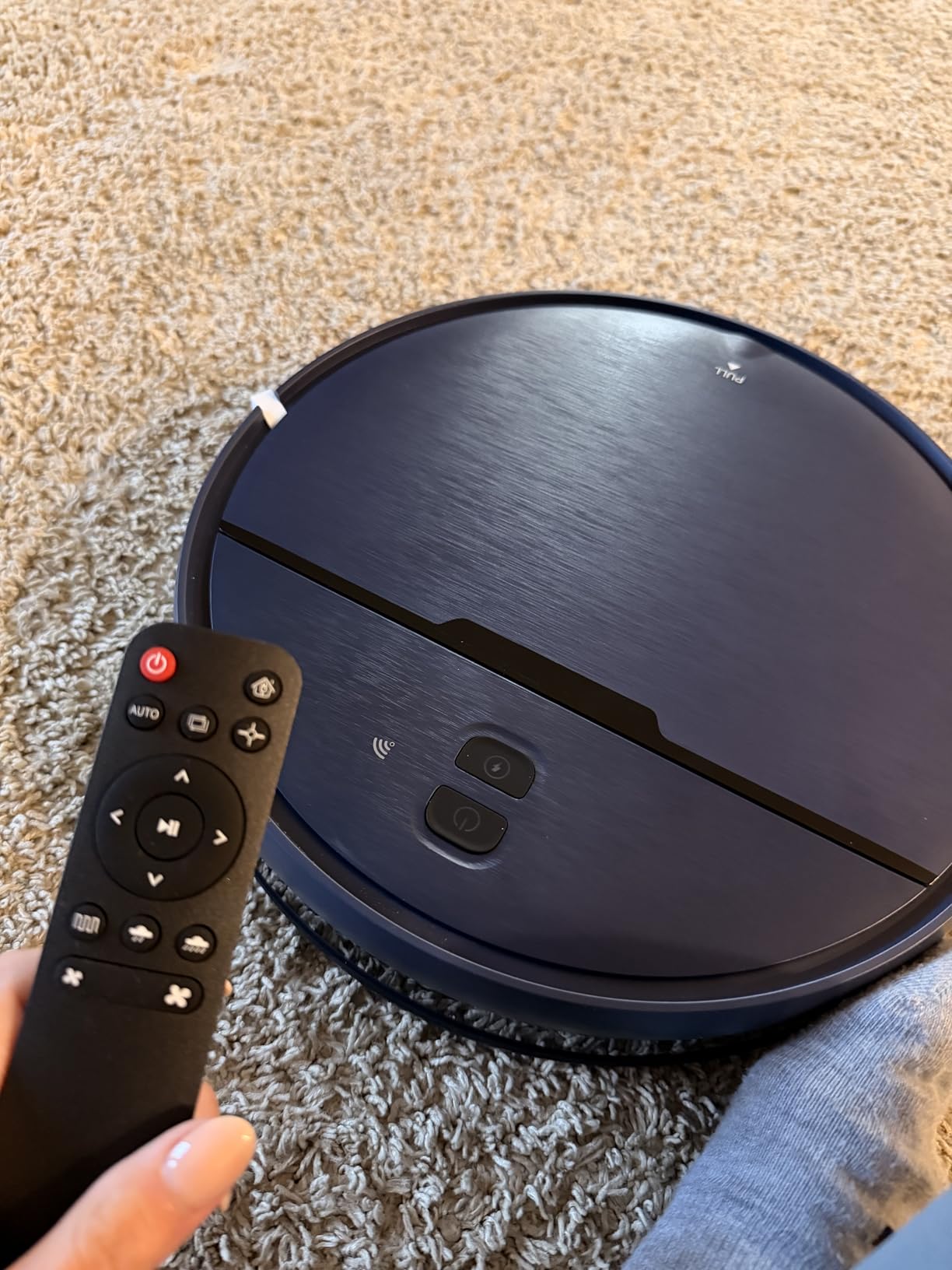 Robot Vacuum and Mop Combo, 2 in 1 Robotic Vacuums Cleaner with WiFi/App, Robot Vacuum with Water Tank, Strong Suction, Schedule, Self-Charging, Quiet, for Hard Floor, Pet Hair, Low Pile Carpet customer photo 1