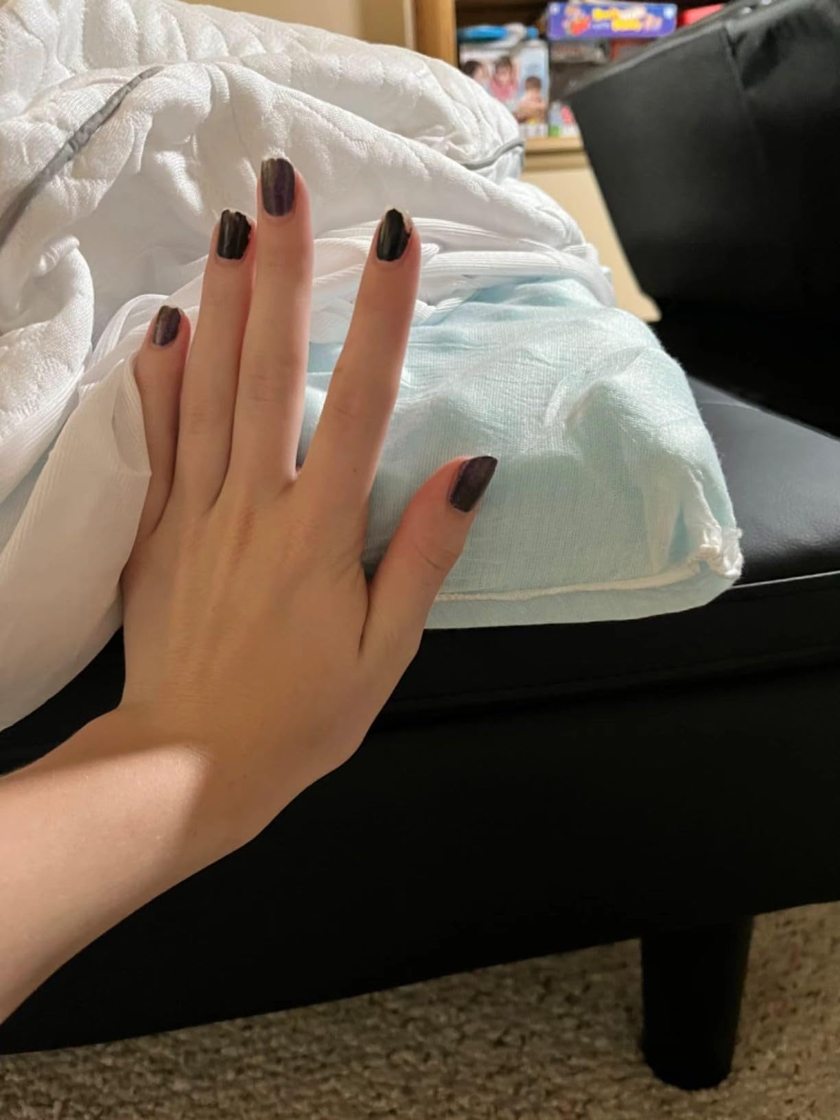 4 Inch Dual Layer Memory Foam Mattress Topper - 2 Inch 1000GSM Fluffy Soft Pillow Top Mattress Pad Cover and 2 Inch Cooling Gel Memory Foam for Back Pain Relief, with 8-21