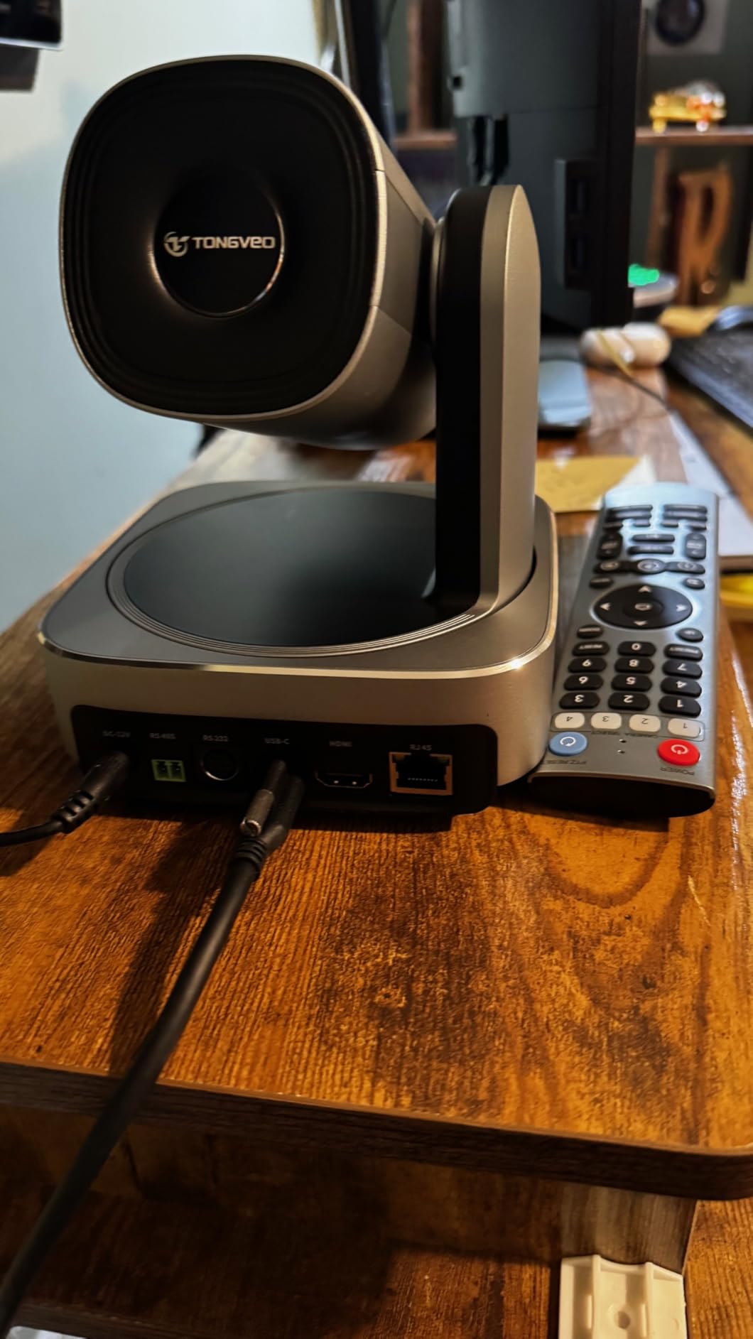 4K NDI PTZ Camera 60FPS, 4KP60 AI Auto-Tracking 20X Optical Zoom Video Conference Camera with USB 3G-SDI HDMI LAN Outputs POE for Church Worship customer photo 2