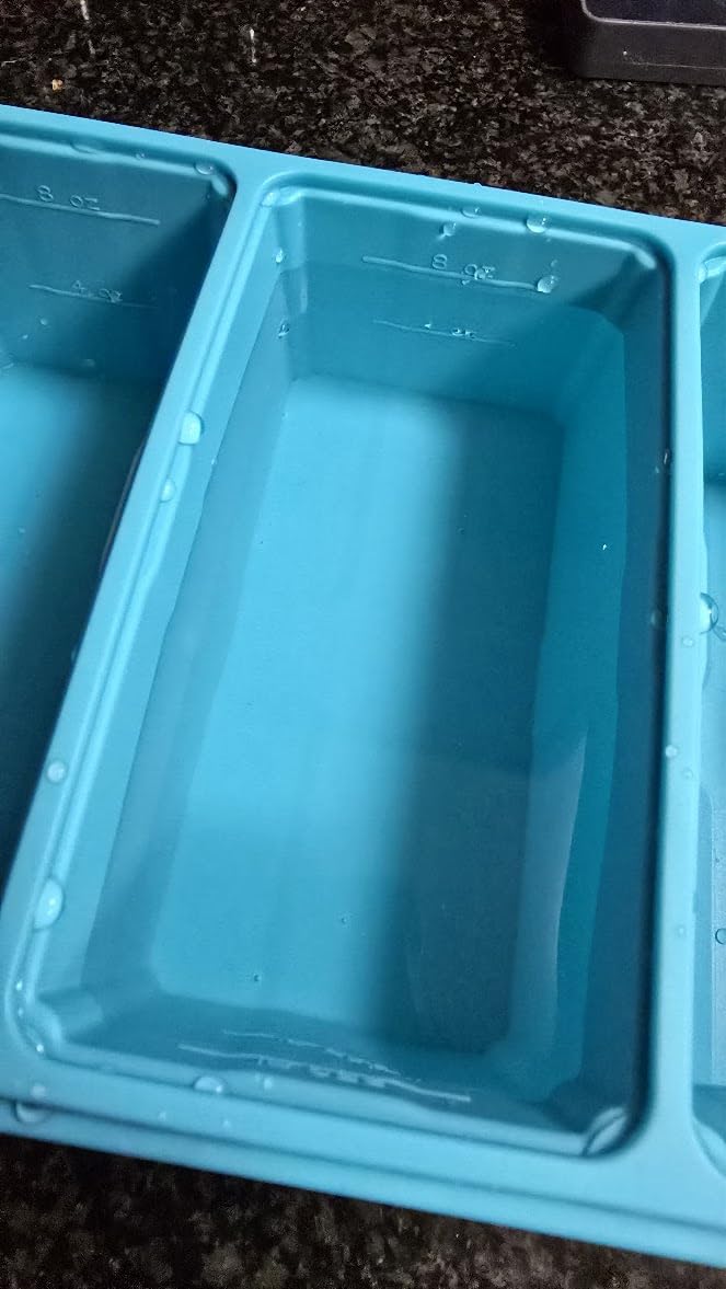 Silicone Freezer Tray With Lid-Soup Freezer Container molds-Large Ice Cube Tray Set Makes 1-Cup & 2-Cup portions cubes Perfect for preparing meals in different portion sizes=