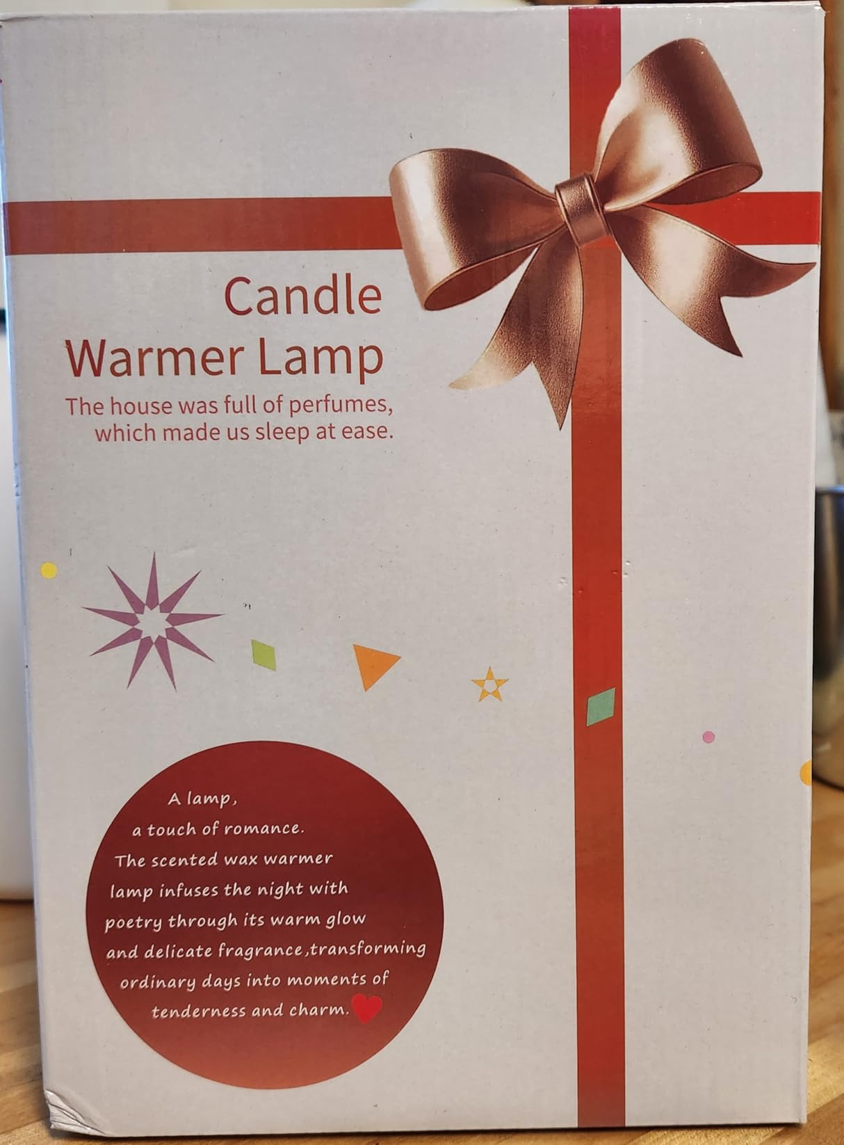 Candle Warmer Lamp with Timer Dimmer Adjustable Height, Electric Wax Melts Warmer for Jar Candles, Birthday Christmas House Warming Gifts for Women Mom, New Home Bedroom Decor with 2 Bulbs customer photo 1