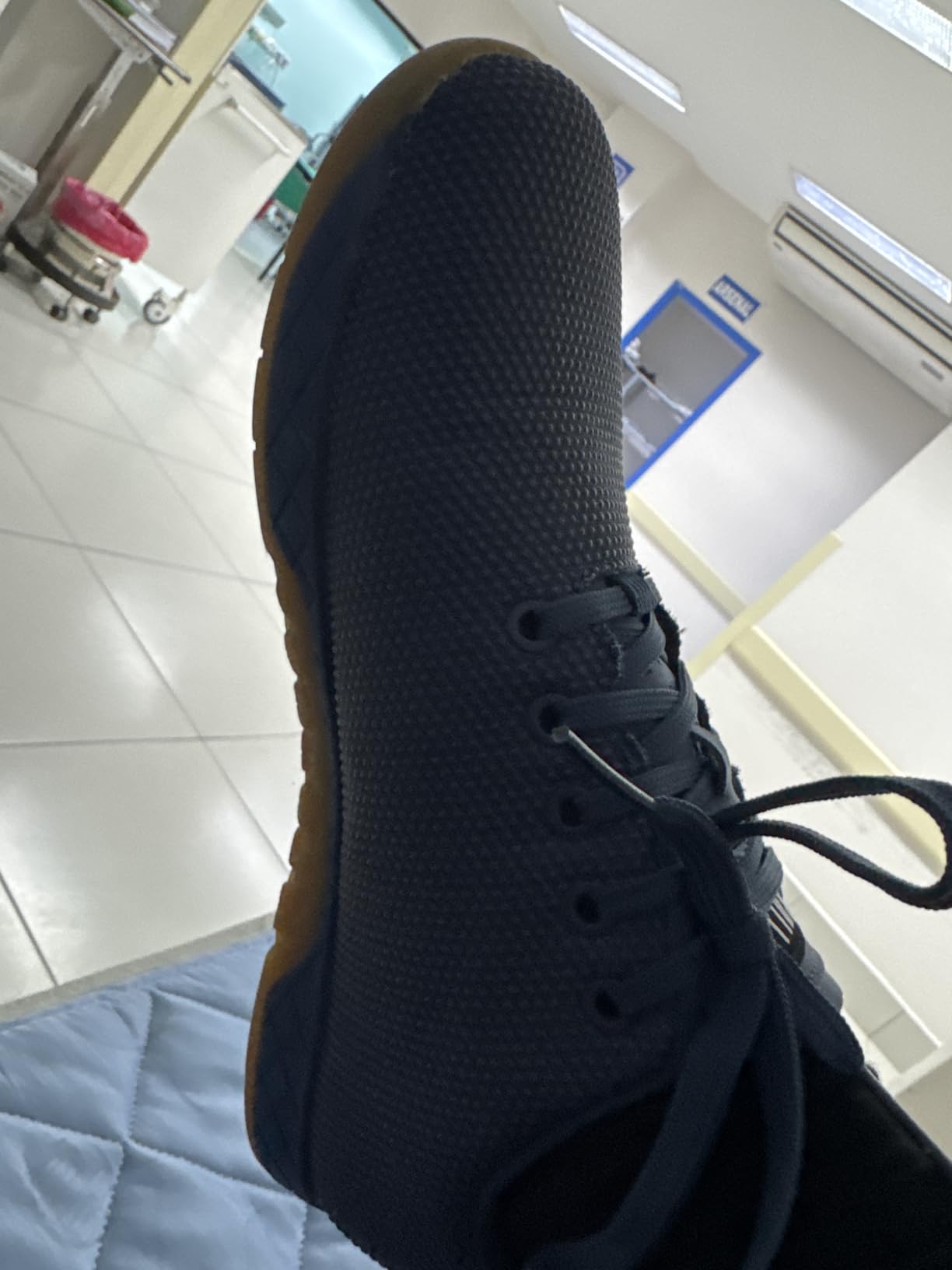 Men's Outwork Shoe | Weightlifting & Powerlifting Athletic Shoes, Flat & Stable Support, Carbon Rubber Grip Sole customer photo 1