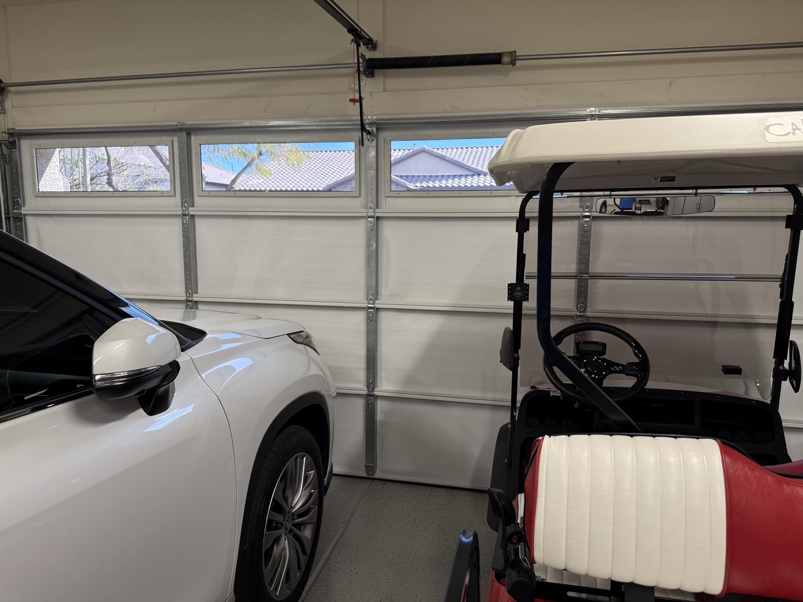 SmartGARAGE - Reflective Garage Door Insulation Kit (White) customer photo 2