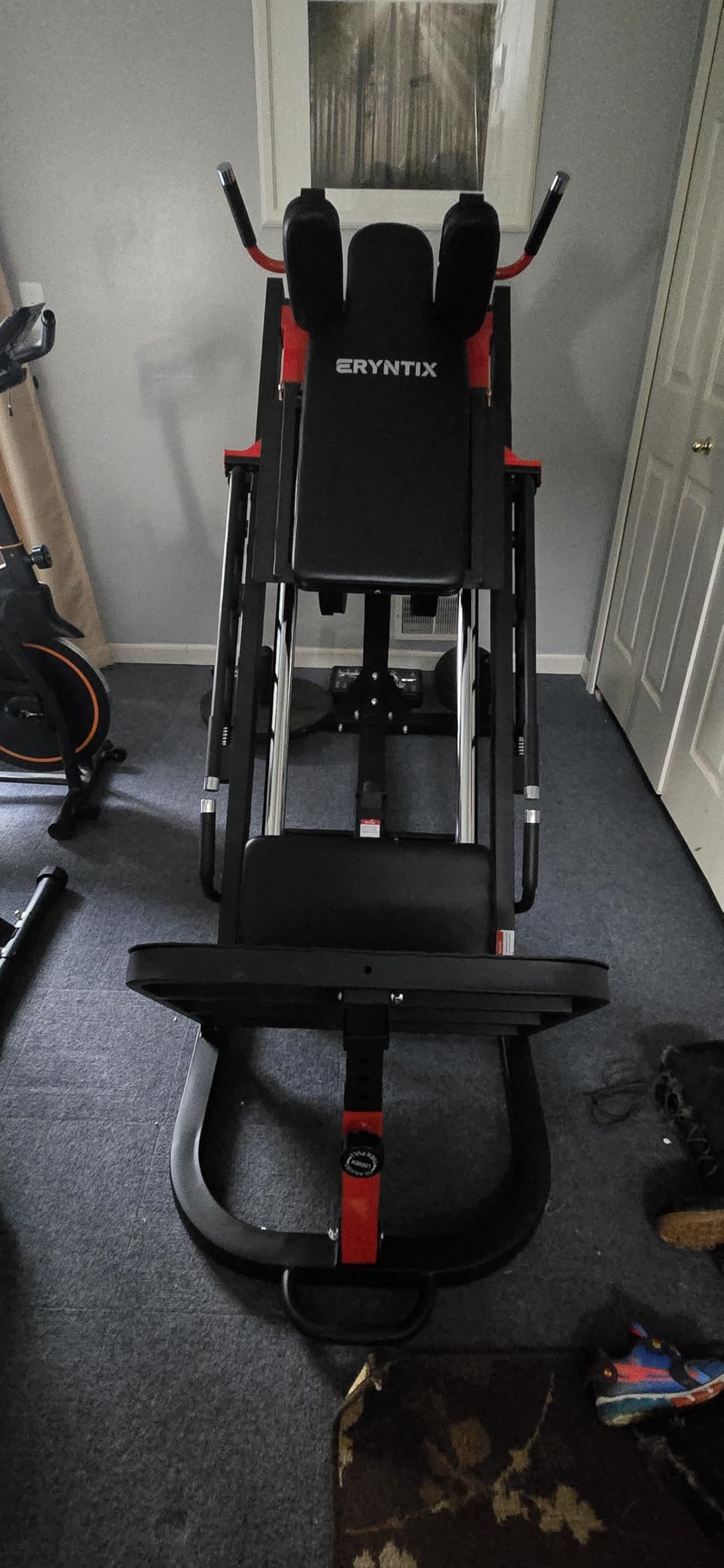 Leg Press Hack Squat Machine Combo, 45° Leg Exercise Machine, Lower Body Special with Weight Storage for Quads, Hamstring, Glutes, Calves, Compact Home Gym Leg Day Equipment customer photo 1