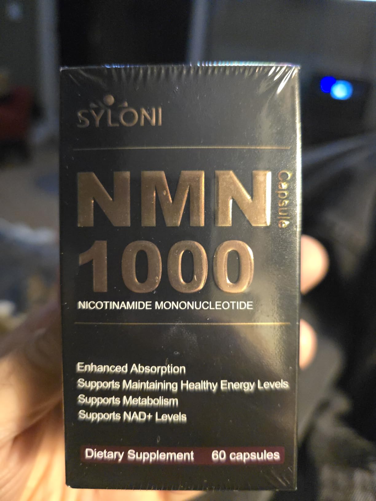 NMN Supplement 1000mg, 99% Pure NMN 4-in-1 NAD+ Booster with PQQ, CoQ10, L-Ergothioneine, 60 Capsules Nicotinamide Mononucleotide - Anti-Aging, Energy Boost, DNA Repair for Adults, Vegan customer photo 2