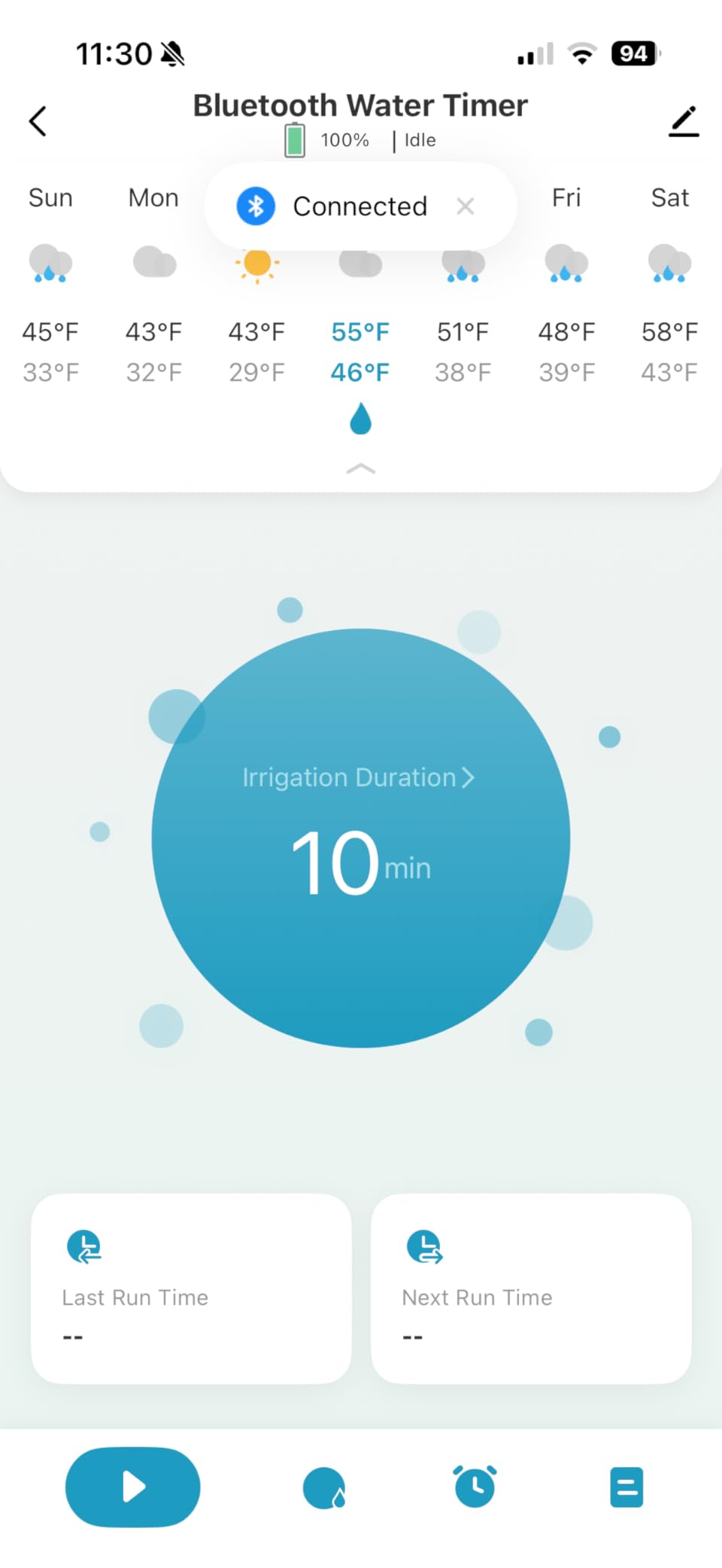 RAINPOINT WiFi Water Timer, Sprinkler Timer for Garden Hose, Smart Automatic Irrigation System with Brass Inlet for Yard, Lawn, APP Remote Control via 2.4Ghz WiFi and Bluetooth customer photo 1