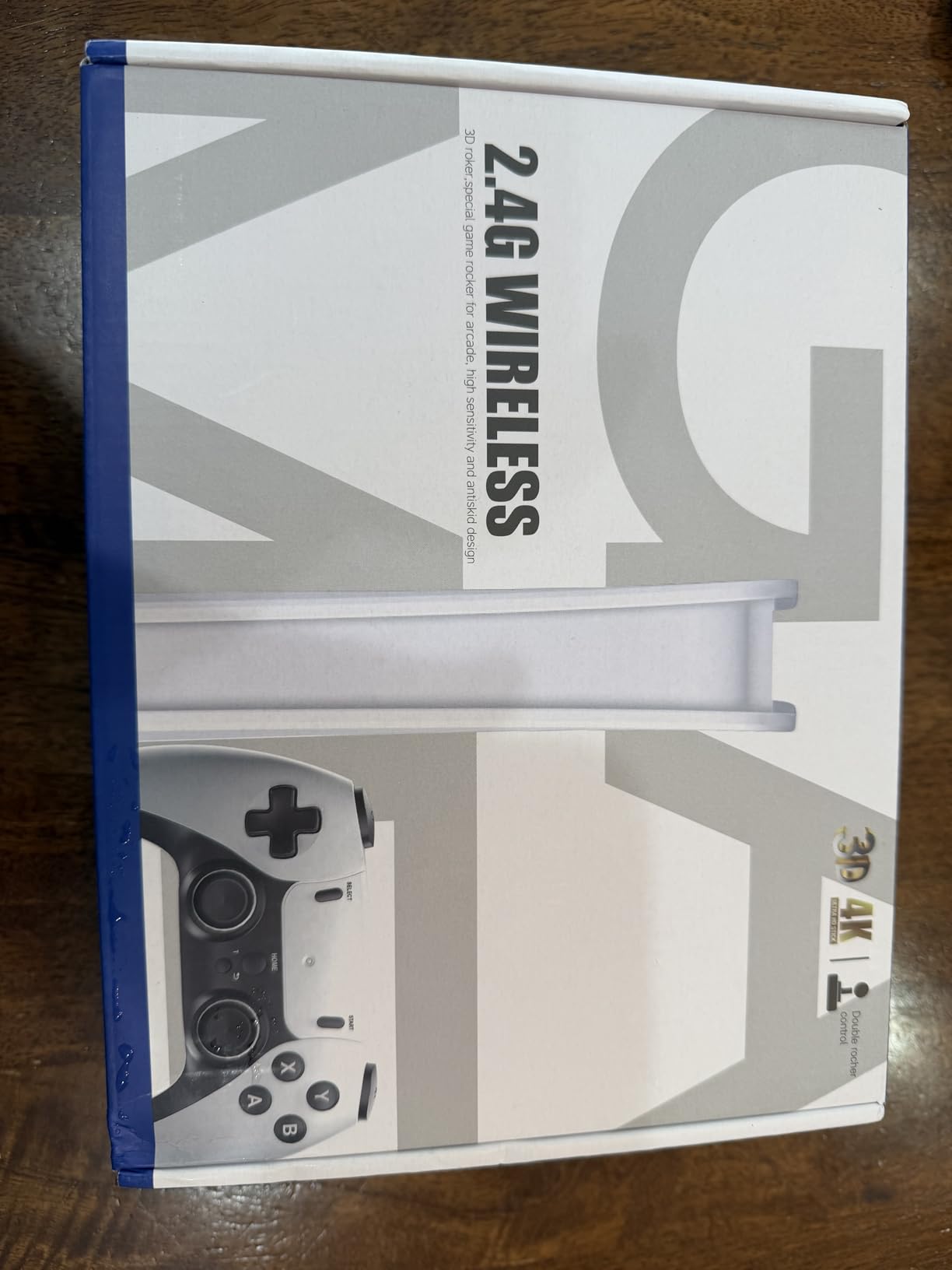 2026 Upgraded Retro Gaming Console, 20,000+ Retro Game Stick, 23 Emulators, 4K HD HDMI TV Game Stick, Built-in Classic Video Games, Plug & Play Game Console for TV 2 Wireless Controllers (Black) customer photo 1