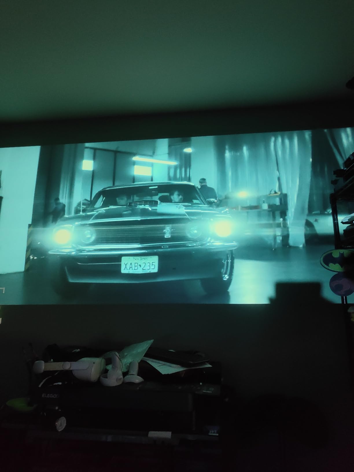 Projector-4K with WiFi and Bluetooth:[3000 ANSI/40W Dolby Audio/Official Licensed Apps], Outdoor-Projector with Smart OS 2.0 & AI Auto Focus,ONOAYO ONO5Pro 2.0 Smart Movie Projector for Indoor/Outdoor customer photo 2