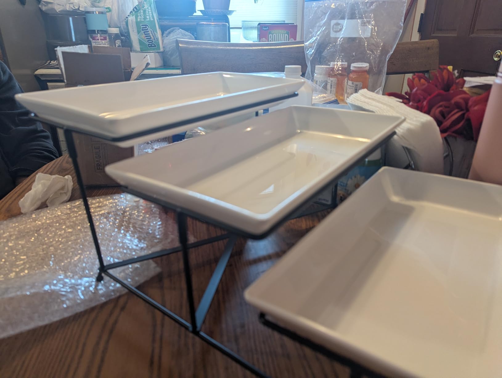 Farielyn-X 3 Tier Serving Tray, 12