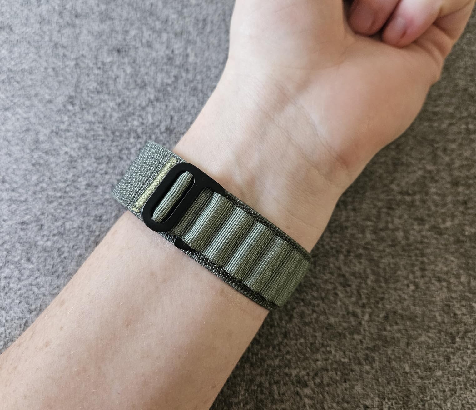 Alpine Loop Nylon Watch Band Compatible with Garmin Fenix 5X / 6X / 7X / 8 51mm, Quickfit 26mm Rugged Watch Bands for Garmin Fenix 8 Pro 51mm / 7X Pro / 6X Pro / 5X Plus, for Fenix 3, Tactix Delta customer photo 2