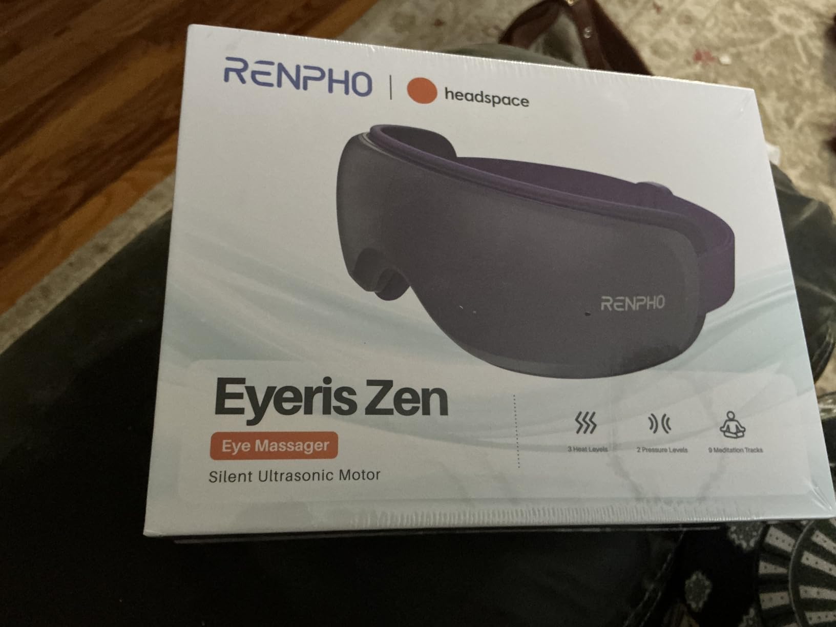 RENPHO & Headspace Eye Massager with Heat, FSA Eligible HSA, Birthday Gifts for Women Her Mom, Ultra-Quiet Eye Massager with Meditation Music, Lightweight Eye Mask for Migraine Relief Eyeris Zen customer photo 1