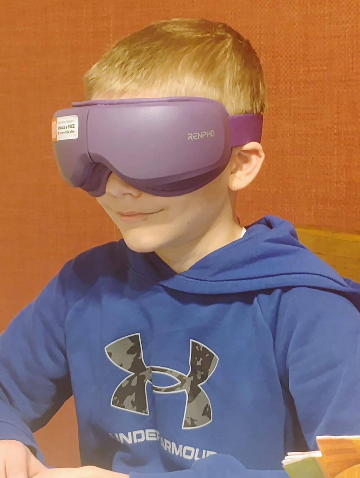 RENPHO & Headspace Eye Massager with Heat, FSA Eligible HSA, Birthday Gifts for Women Her Mom, Ultra-Quiet Eye Massager with Meditation Music, Lightweight Eye Mask for Migraine Relief Eyeris Zen customer photo 2