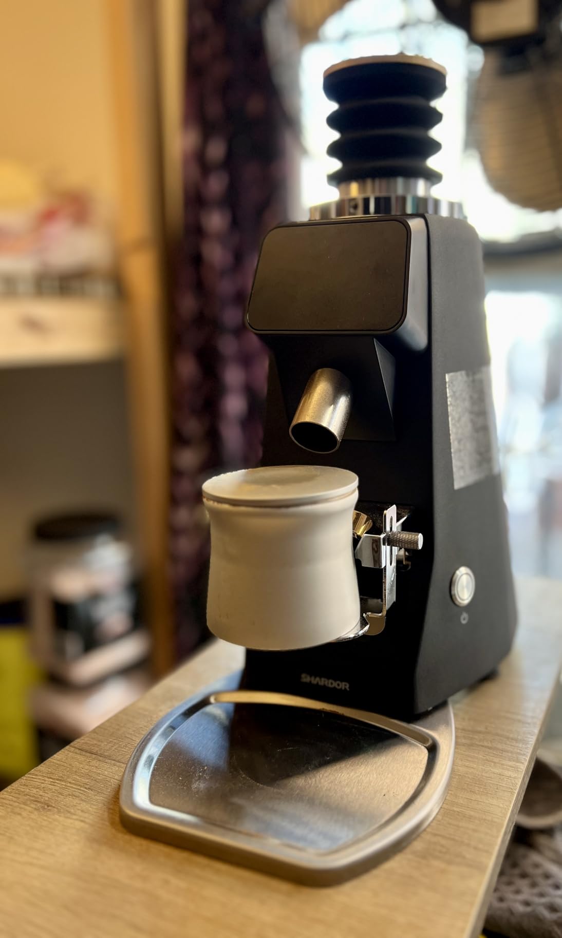 SHARDOR 64mm Burr Coffee Grinder, Electric Espresso Coffee Grinders for Home Use with Commercial-Grade Precision, 100 Grind Settings, Die-Cast Aluminum Housing, 17.6oz Hopper, Anti-Static Technology customer photo 1