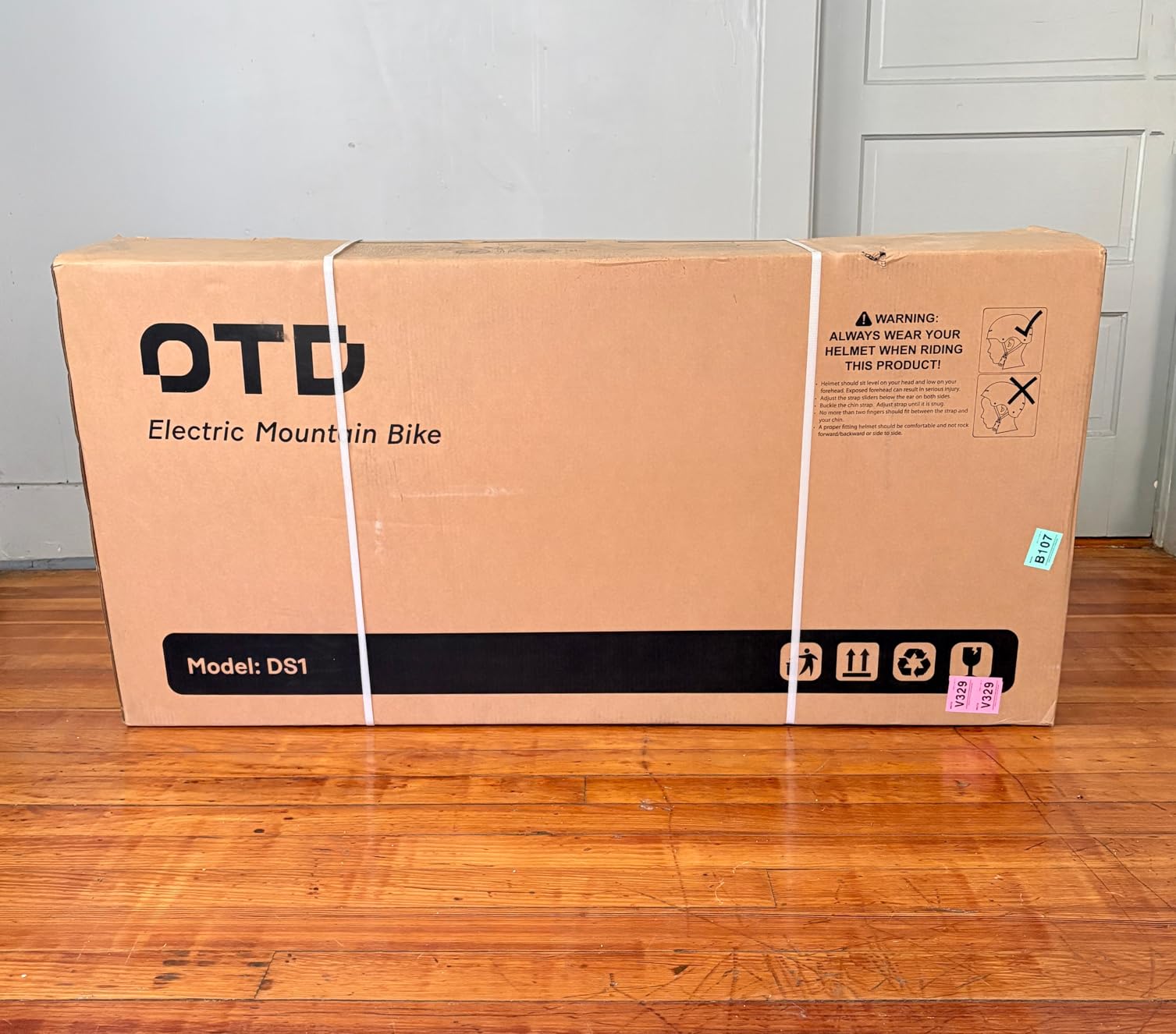 28 MPH Electric Bikes for Adults 1200W Peak Motor EBike 26 inch 90 Miles Max Range Mountain Ebikes with 48V Removable Battery Electric Bicycle with Front Suspension 7 Speed E Bike customer photo 1