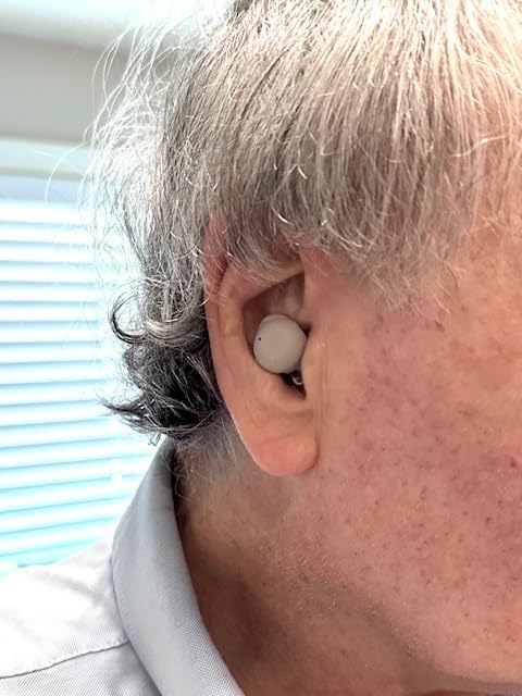 ELEHEAR-Delight OTC Hearing Aids for Seniors and Adults, AI Powered Speech Enhancement, Superior Sound Quality, Comfortable & Discreet Design, Bluetooth 5.3 and App Control, Mist White customer photo 1