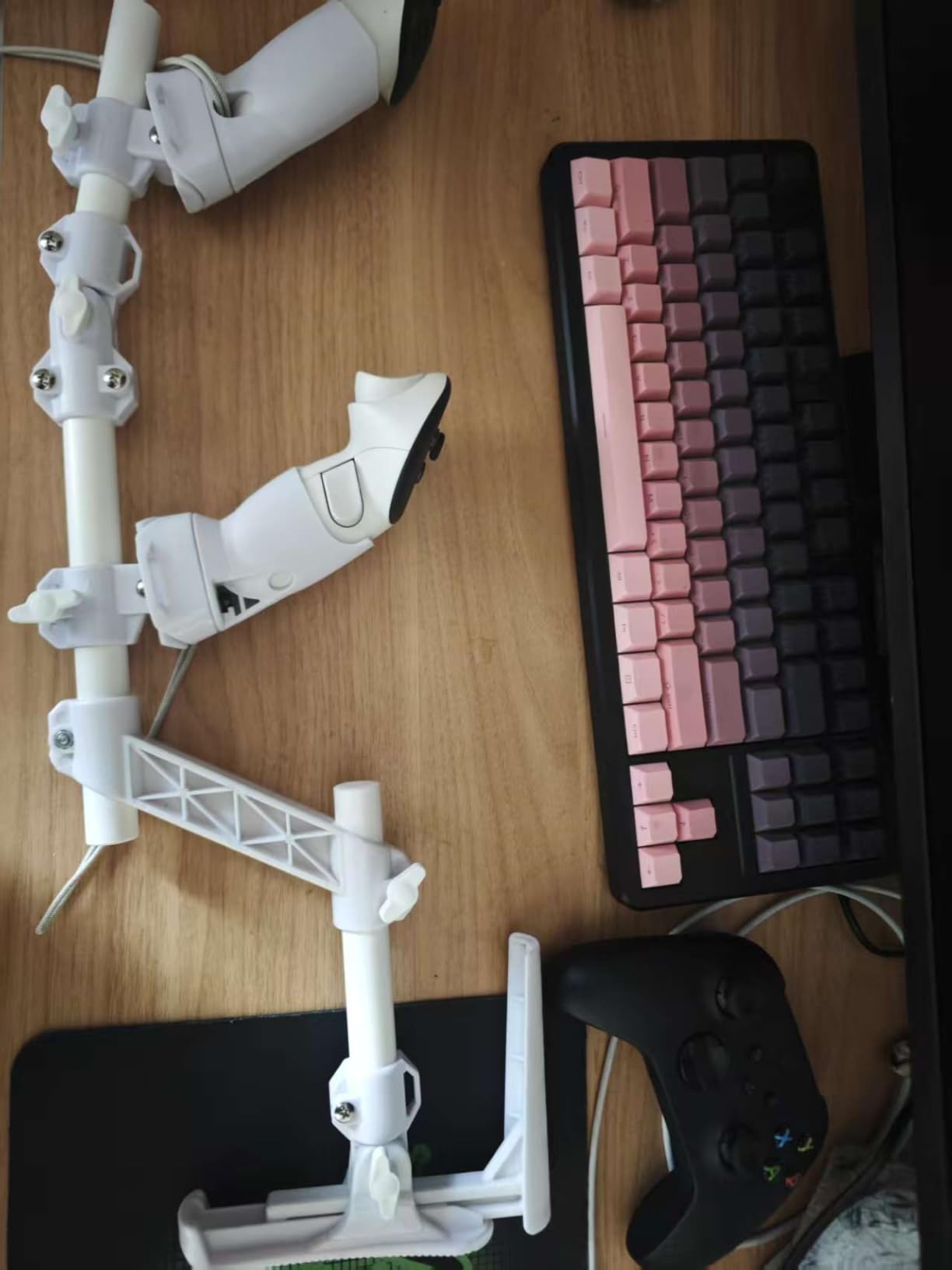 Moginno M3 VR Gun Stock Compatible with Meta/Oculus Quest 3/3S/2/Pro Controller Accessories, Magnetic Gunstock Rifle Adapter with Shoulder Strap, Enhance FPS Games Reality Control Feel, White customer photo 1