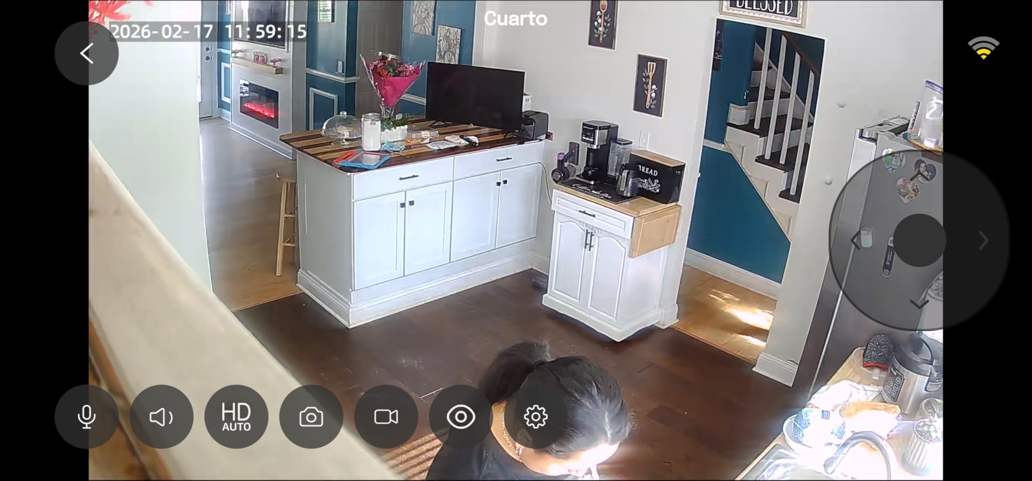 Indoor Camera 4K UHD Indoor Security Camera, Pet/Dog/Baby Security Camera with Phone App, 360°Pan-Tilt, 5G/2.4G Auto-Tracking, Person/Pet/Baby Crying Detection, Privacy Mode, Two-Way Audio, 2 Pack customer photo 2