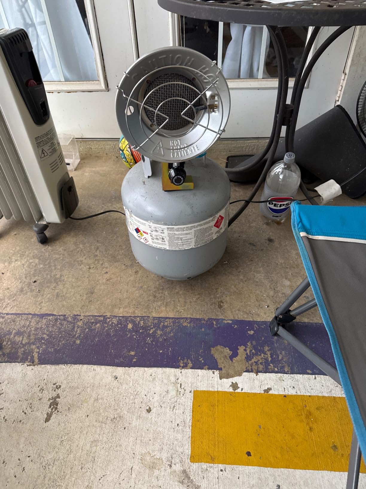 XtremepowerUS 30,000 BTU Propane Tank Top Heat Infrared Heater customer photo 1