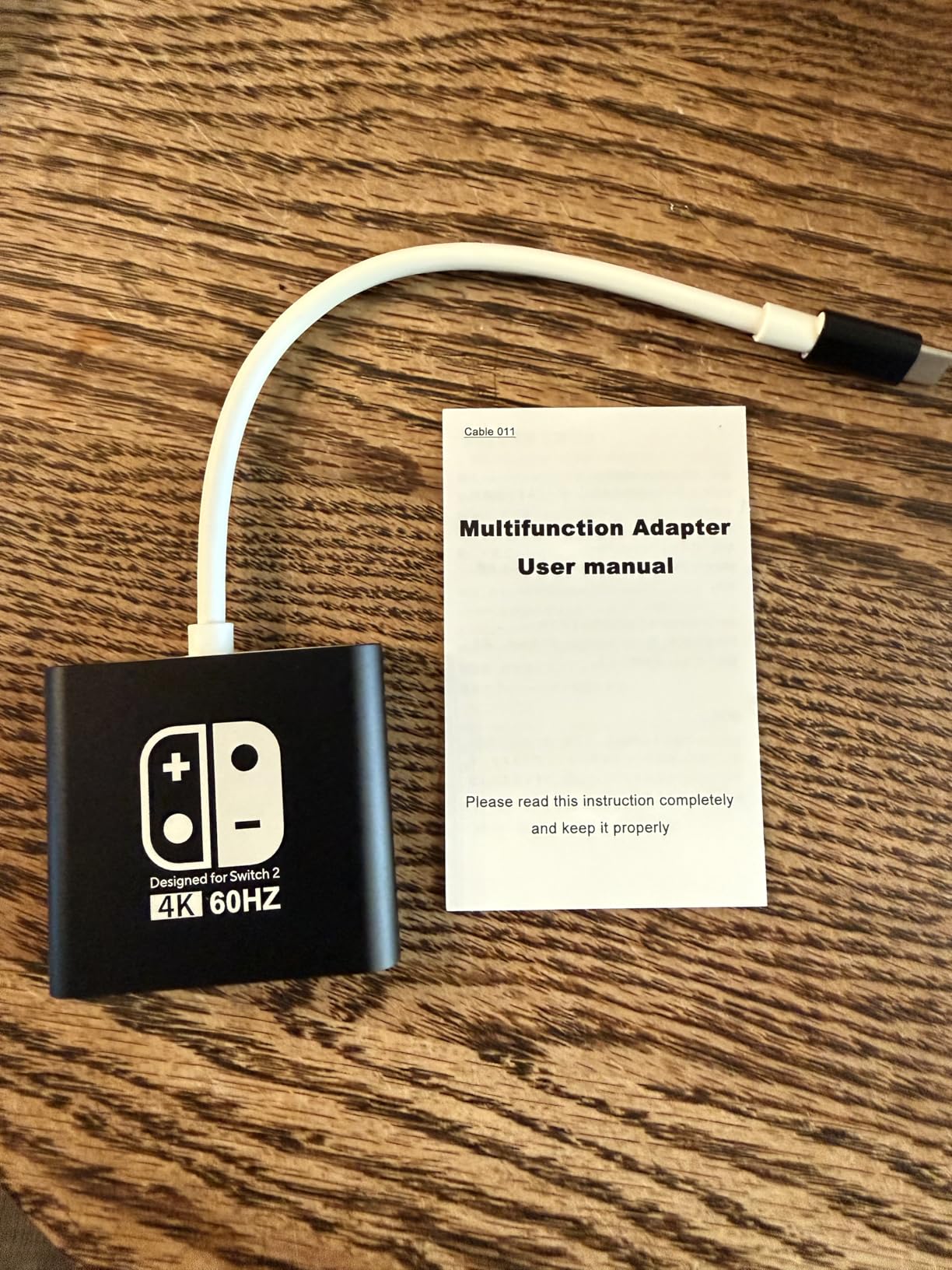 Switch 2 Dock (Plug-and-Play), Portable TV Docking Station for Nintendo Switch1/Switch2/Steam Deck/ROG Ally/Legion GO, Switch-2 Travel Dock with HDMI 4K@60Hz, USB3.0 and PD Charge (Aluminum Alloy) customer photo 1