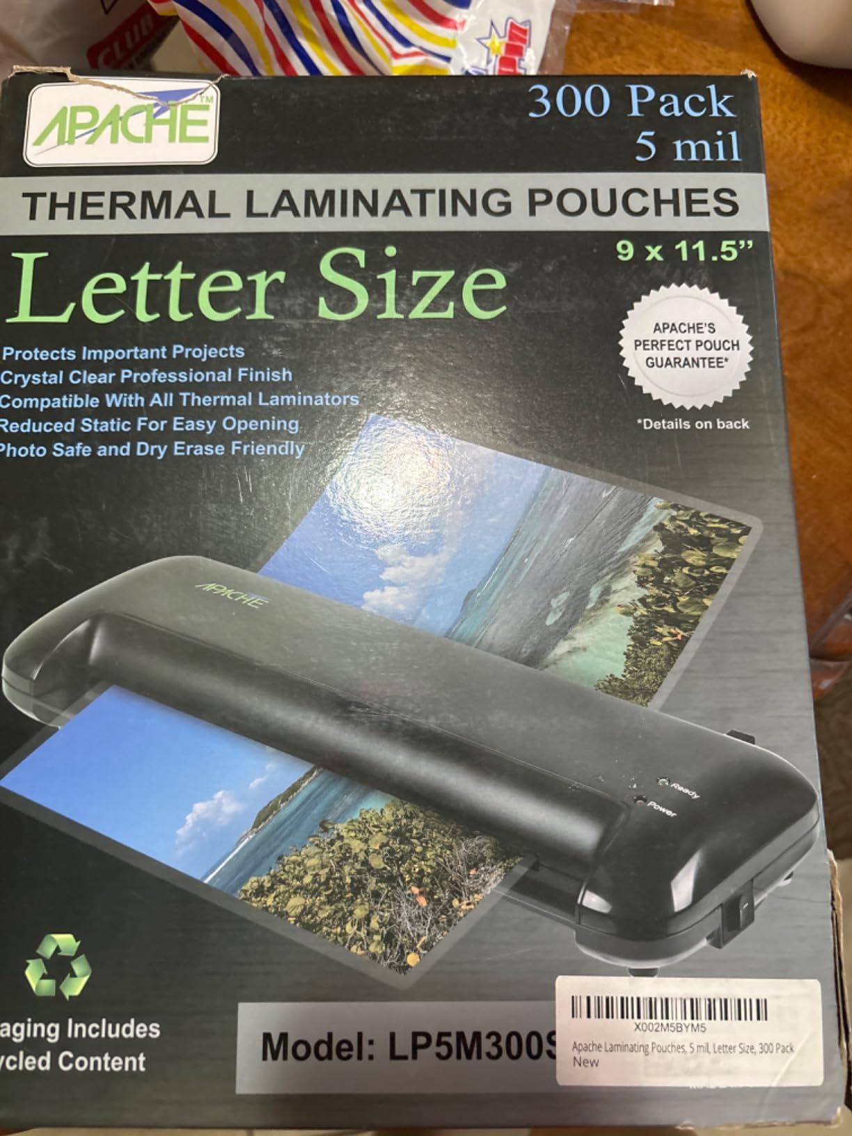 Apache Professional Laminator, Thermal Pouch, 18.5 Inch Max Width, 1.5-20 Mil, True Anti-Jam Technology, School & Office Lamination Machine, Variable Temperature, Fast Output, Robust Design customer photo 2
