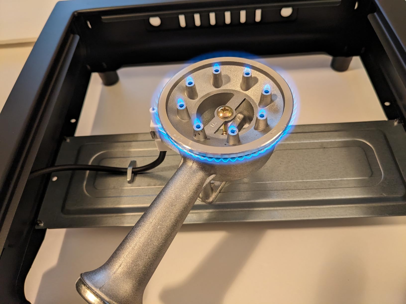 BESTFIRE Portable Dual Fuel Camping Stove - 10,000 BTU Butane and Propane Stove with Adapter & Case - Single Burner Gas Stove for Outdoor Cooking, Tailgating & Emergency customer photo 2