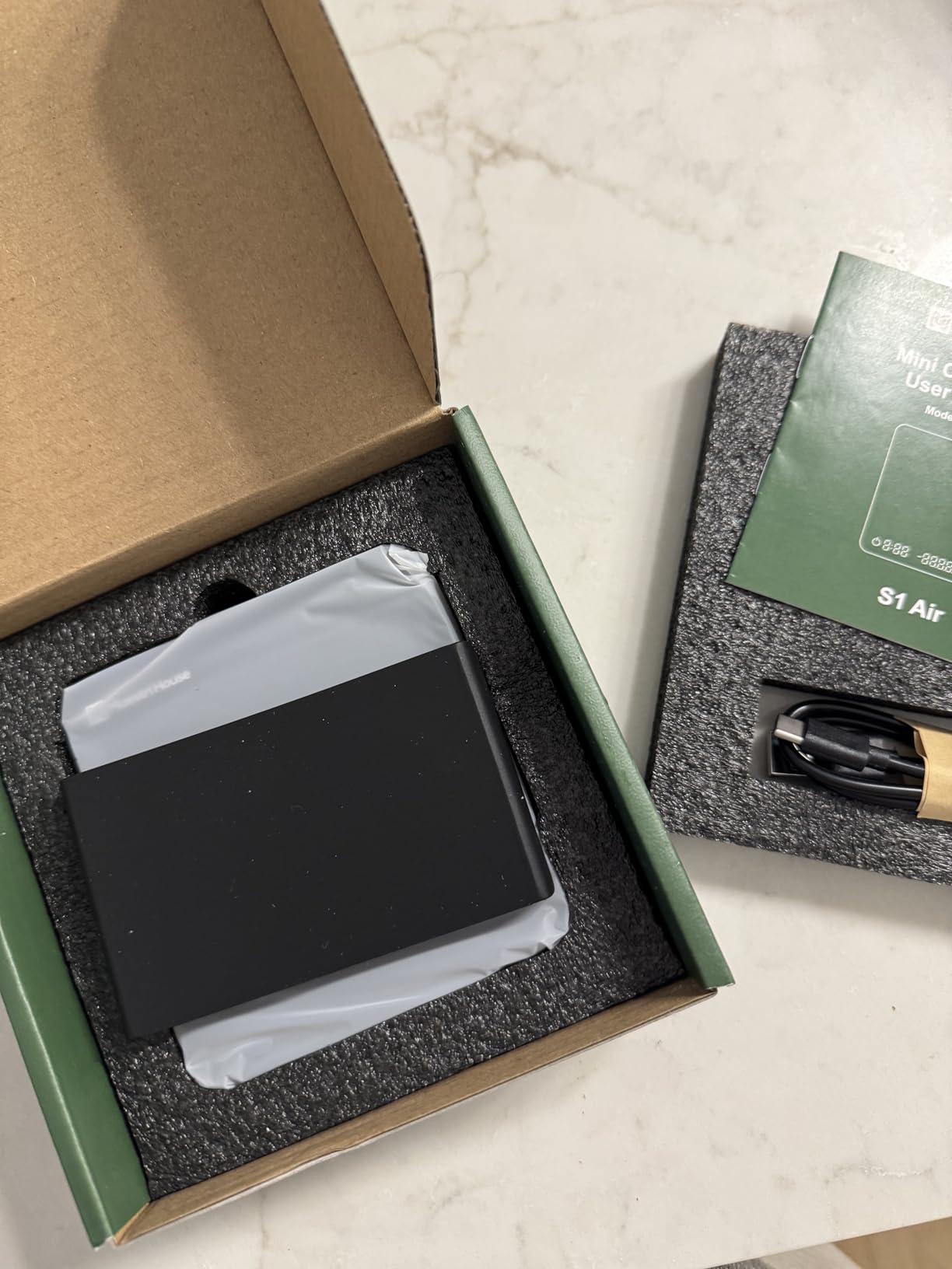 Maestri House S1 Air Espresso Scale with Timer, 0.1g Precision Coffee Scale with Auto Tare, 3 Smart Brew Modes, Ultra-Slim 0.63