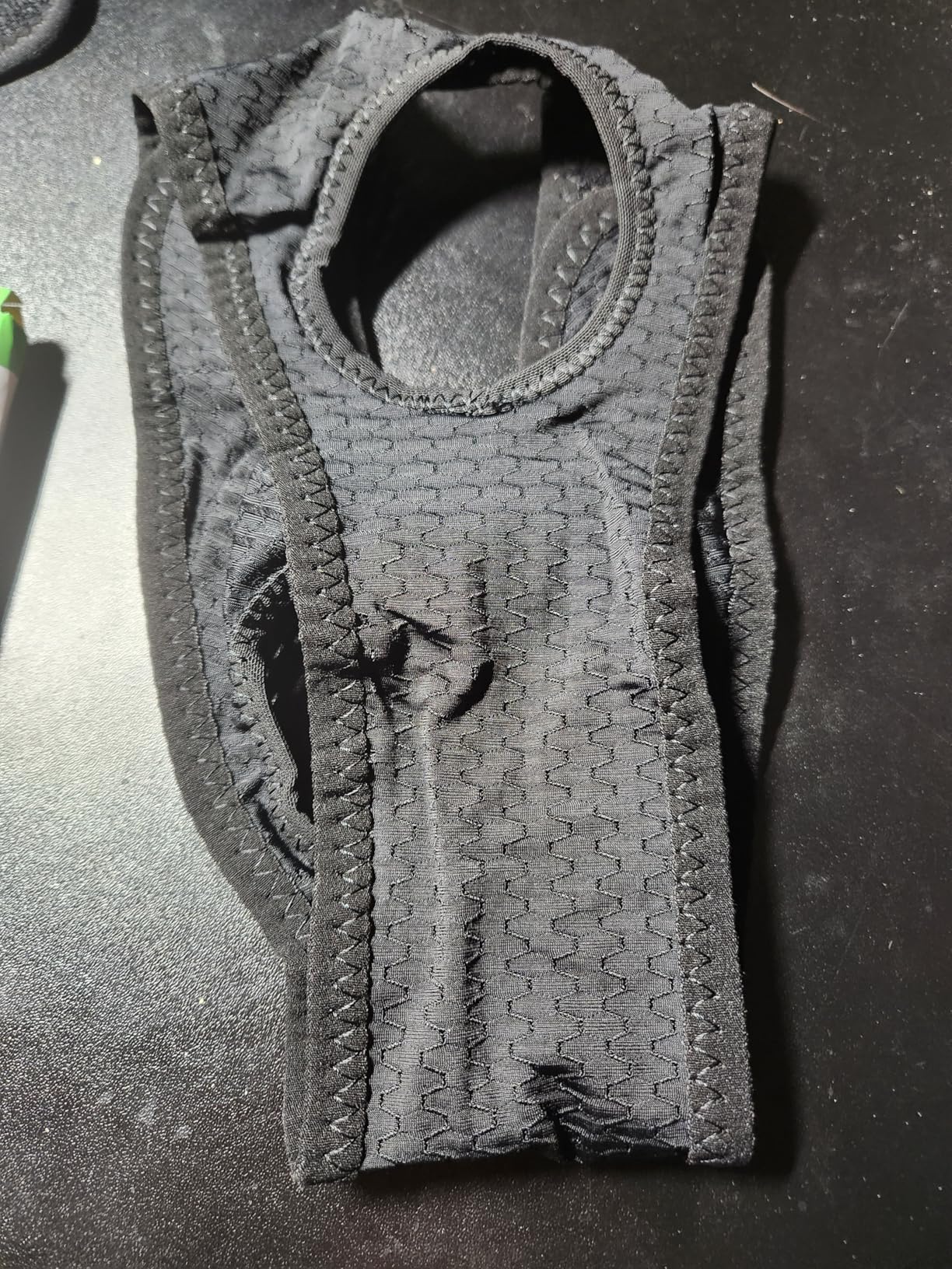 Anti Snoring Devices - Chin Strap for Sleeping - Simple and Effective Stop Anti Snoring Chin Strap - Adjustable Airflow Jaw Strap - Snoring Solution for Women and Men - Black7AB customer photo 2