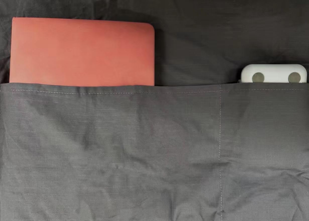 Grounding Sheets Gray Queen Size - 90% Organic Cotton + 10% Pure Silver Fitted Bed Sheet for Earthing - 400 Thread Count Deep Pocket Grounded Bedsheets - Improved Sleep Down to Earth Ground Bedding customer photo 2