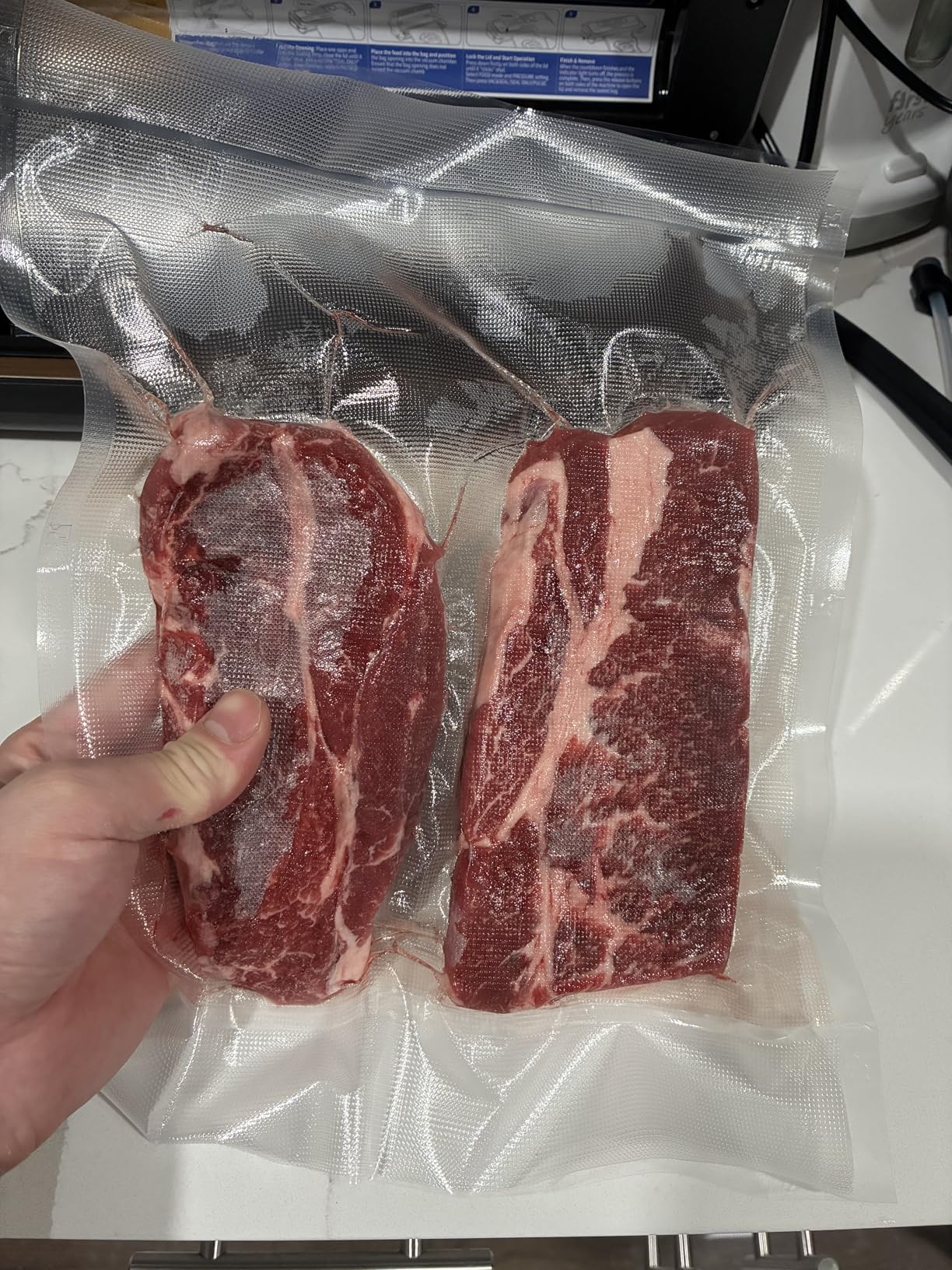 Vacuum Sealer Machine with AirLock ProSeal System, 10-in-1 Vacuum Sealer for Food, Dry & Moist Modes, Compact Design with Digital Timer, Built-in Cutter & Roll Storage, Stainless Steel customer photo 2