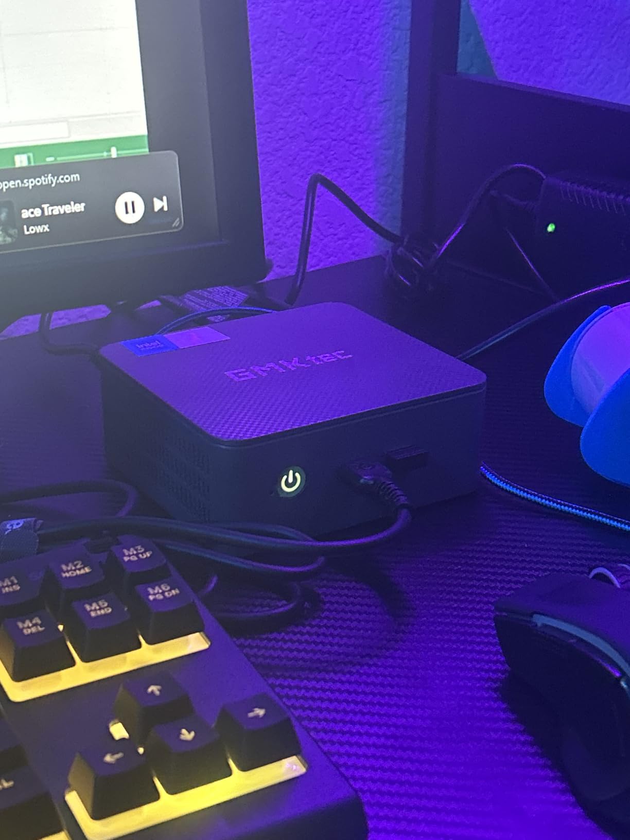 GMKtec Mini PC N95 (Beats N100, 3.4GHz) 8GB RAM 256GB M.2 SSD Mini Desktop Computer with VESA Mount for Office Home Business HTPC Proxmox, Dual 4K Display, WiFi 5, Gigabit Ethernet G3S customer photo 2