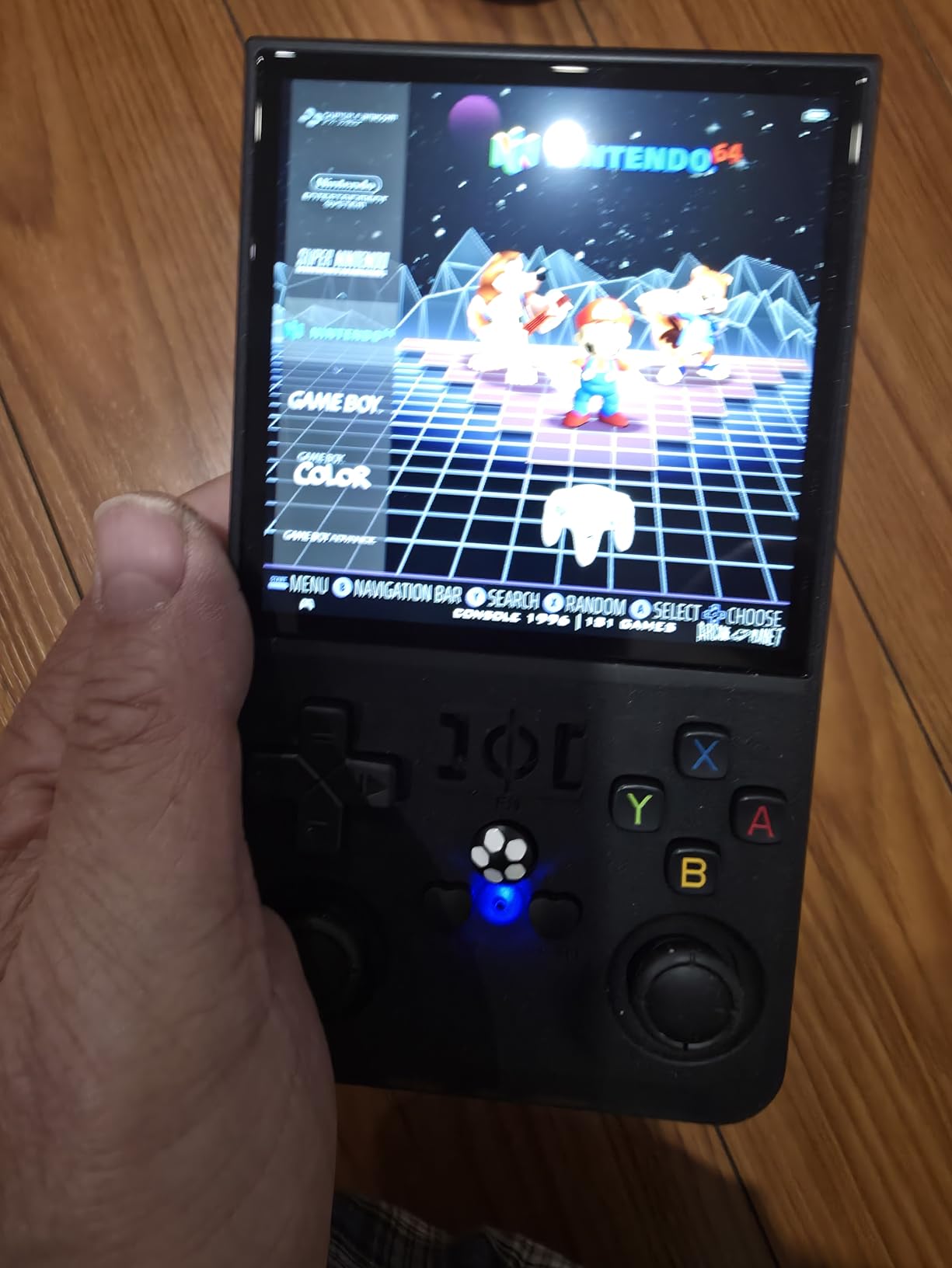 R36MAX Retro Handheld Game Console, 4.0 Inch 720x720 IPS Screen, 64GB Built-in 18,000+ Classic Game, Portable Hand Held Open Source Linux System, 4000mAh Battery Retro Gaming Console(Gray 64GB) customer photo 1